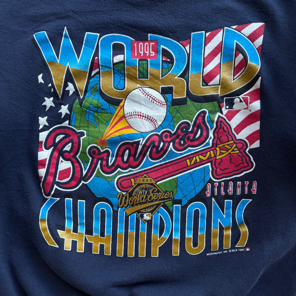 90s ATLANTA BRAVES CREWNECK - XL