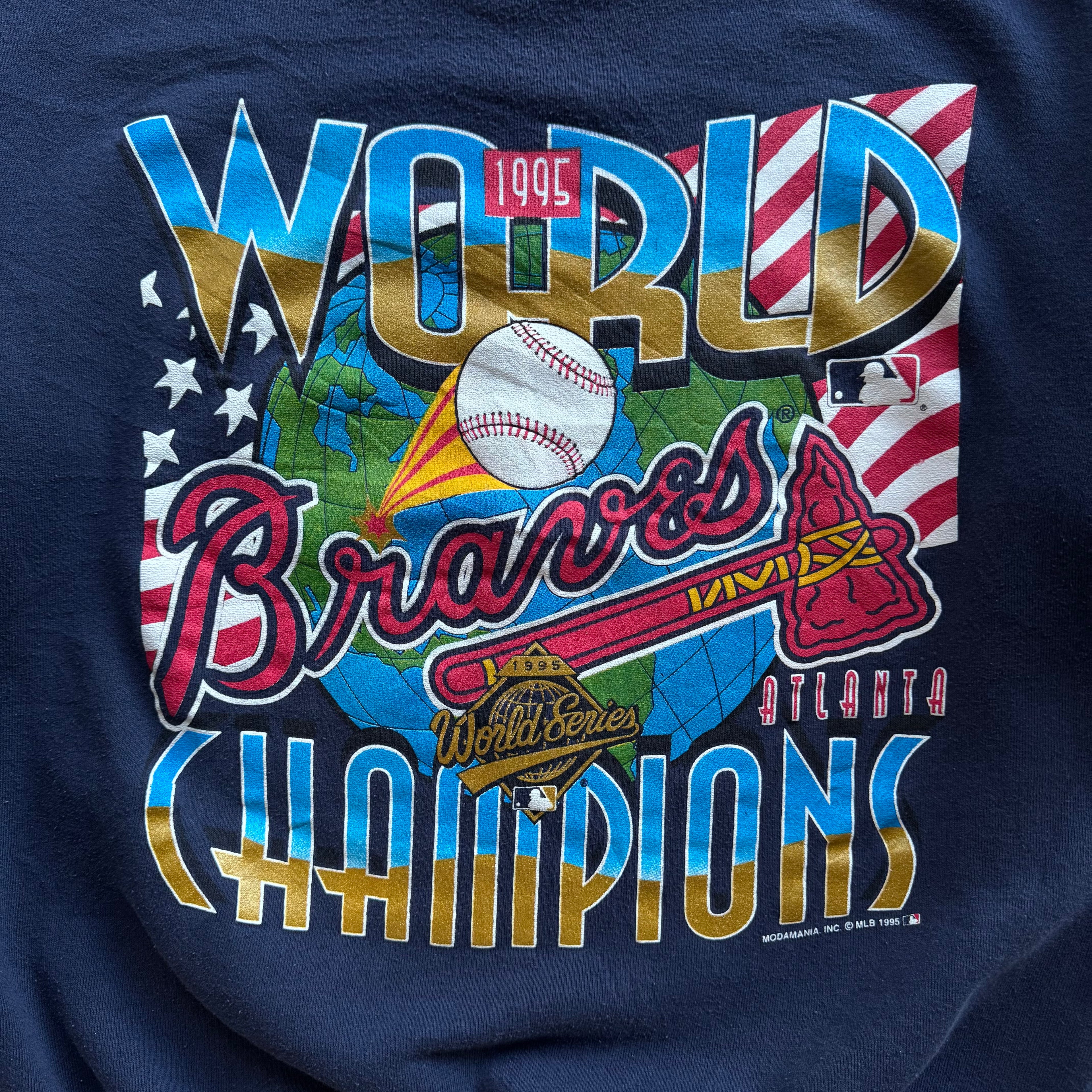 90s ATLANTA BRAVES CREWNECK - XL