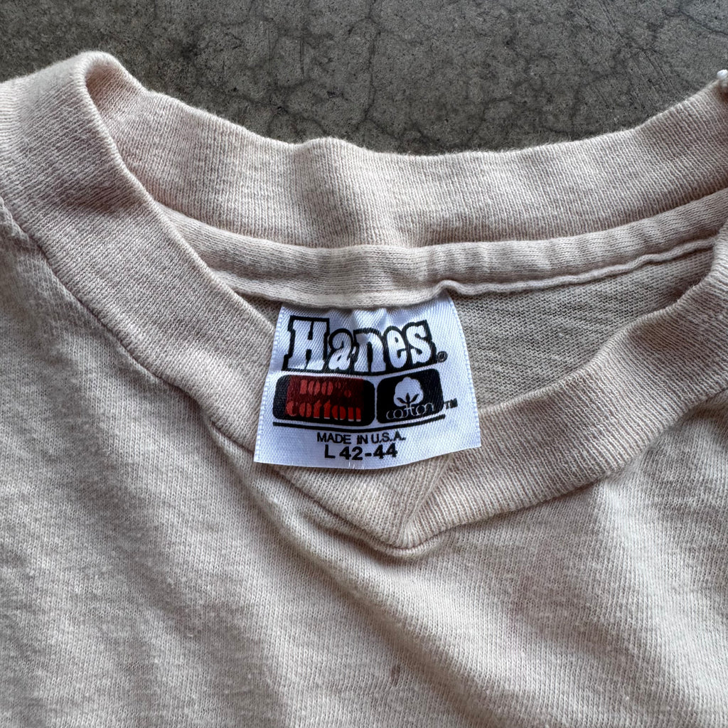 70s NORMAN ROCKWELL TEE - L