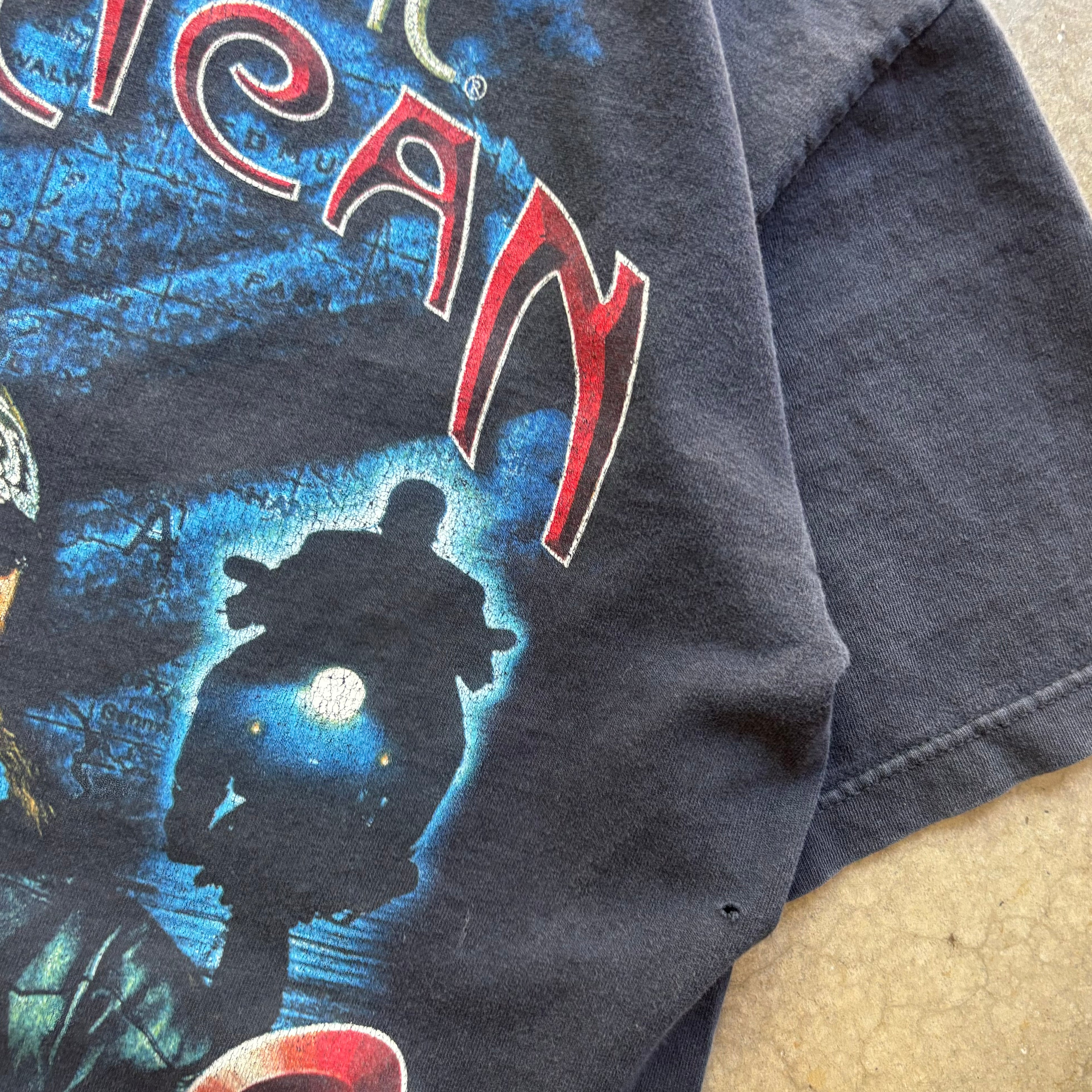 90s UNDERTAKER AMERICAN BADASS TEE - M