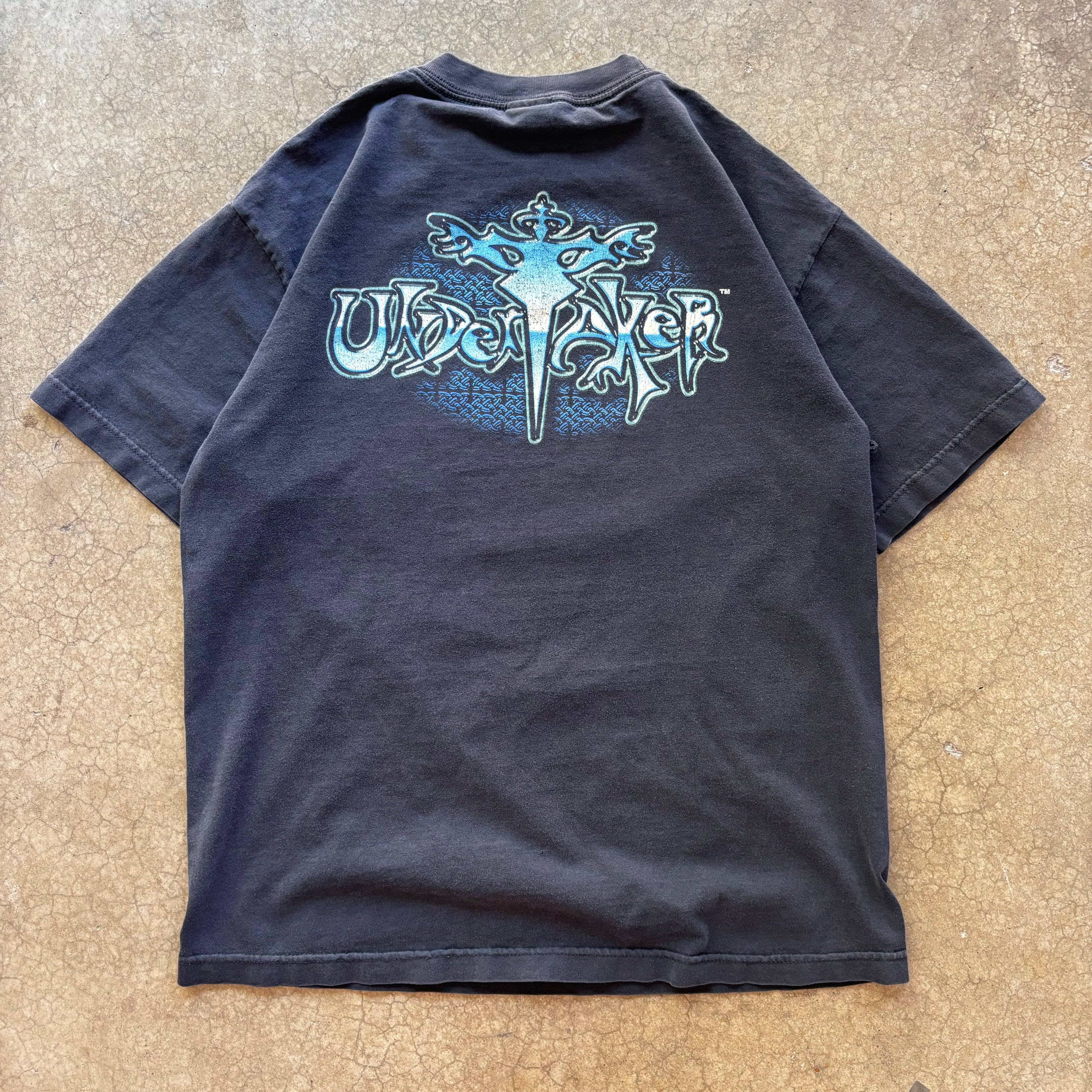 90s UNDERTAKER AMERICAN BADASS TEE - M