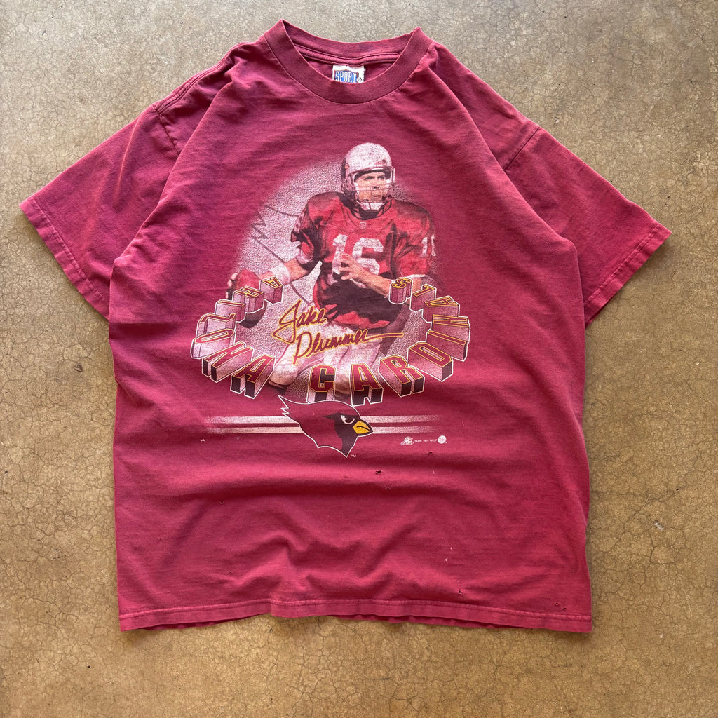 90s ARIZONA PLUMMER CARDINALS TEE - XL