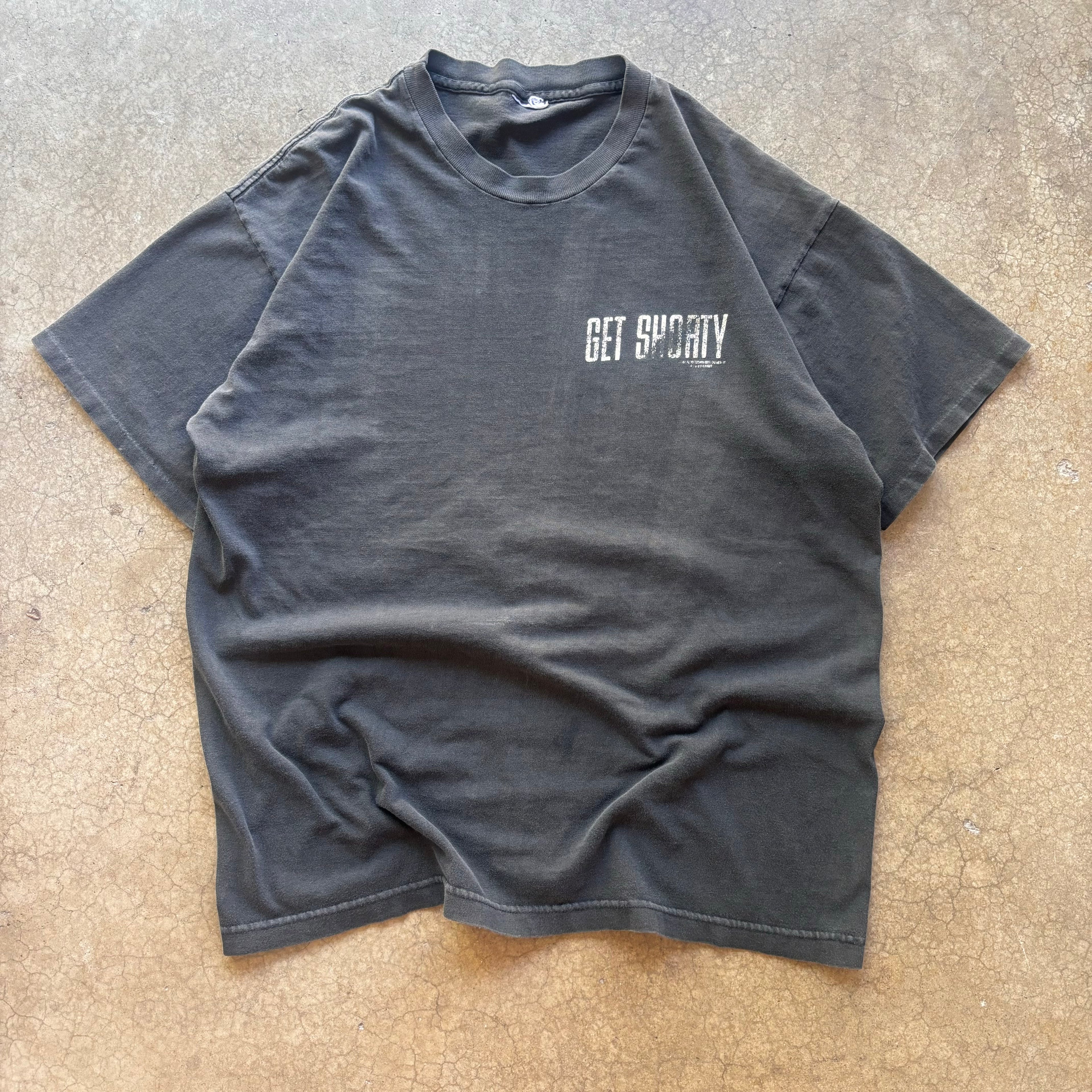 90s GET SHORTY SKATEBOARD TEE - L