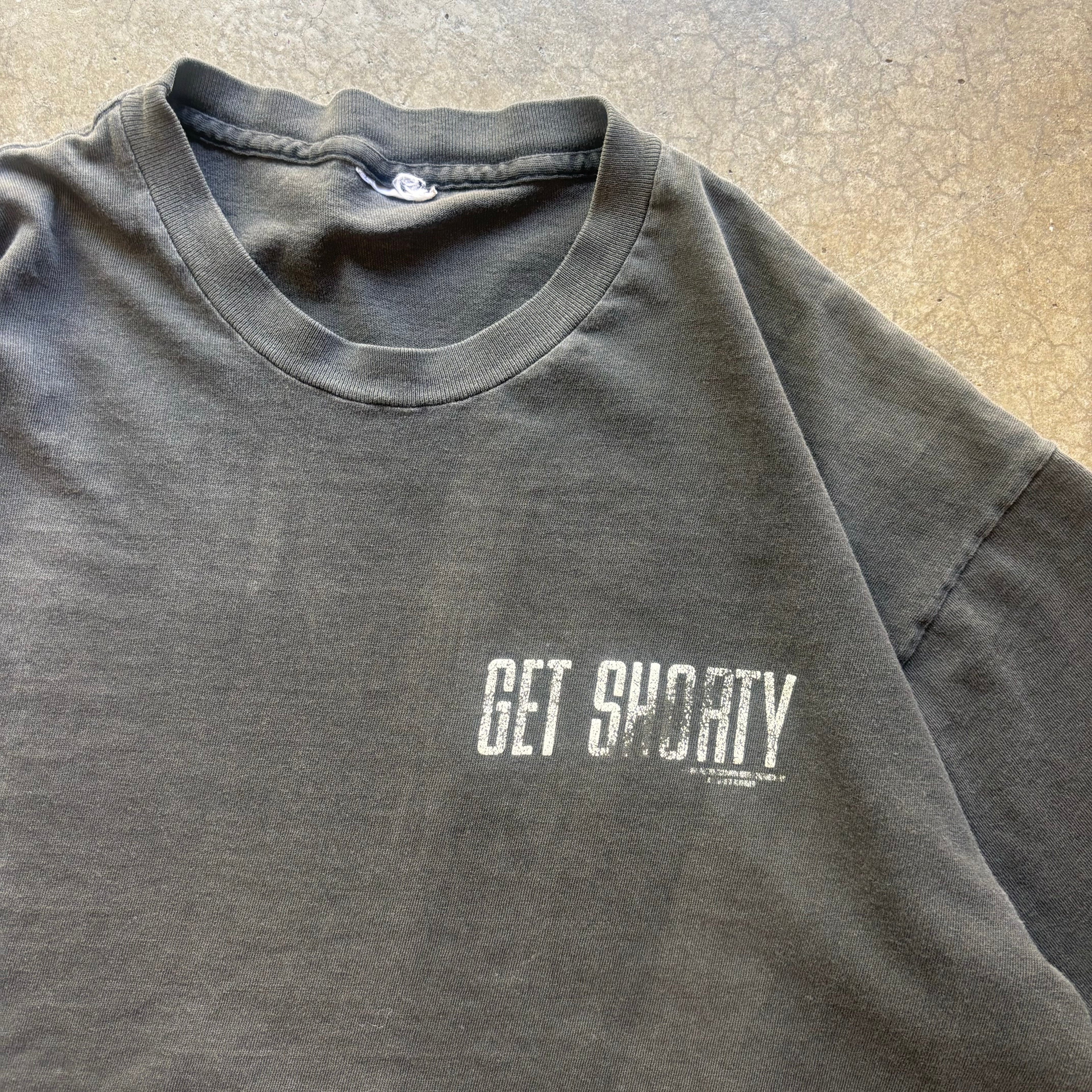 90s GET SHORTY SKATEBOARD TEE - L