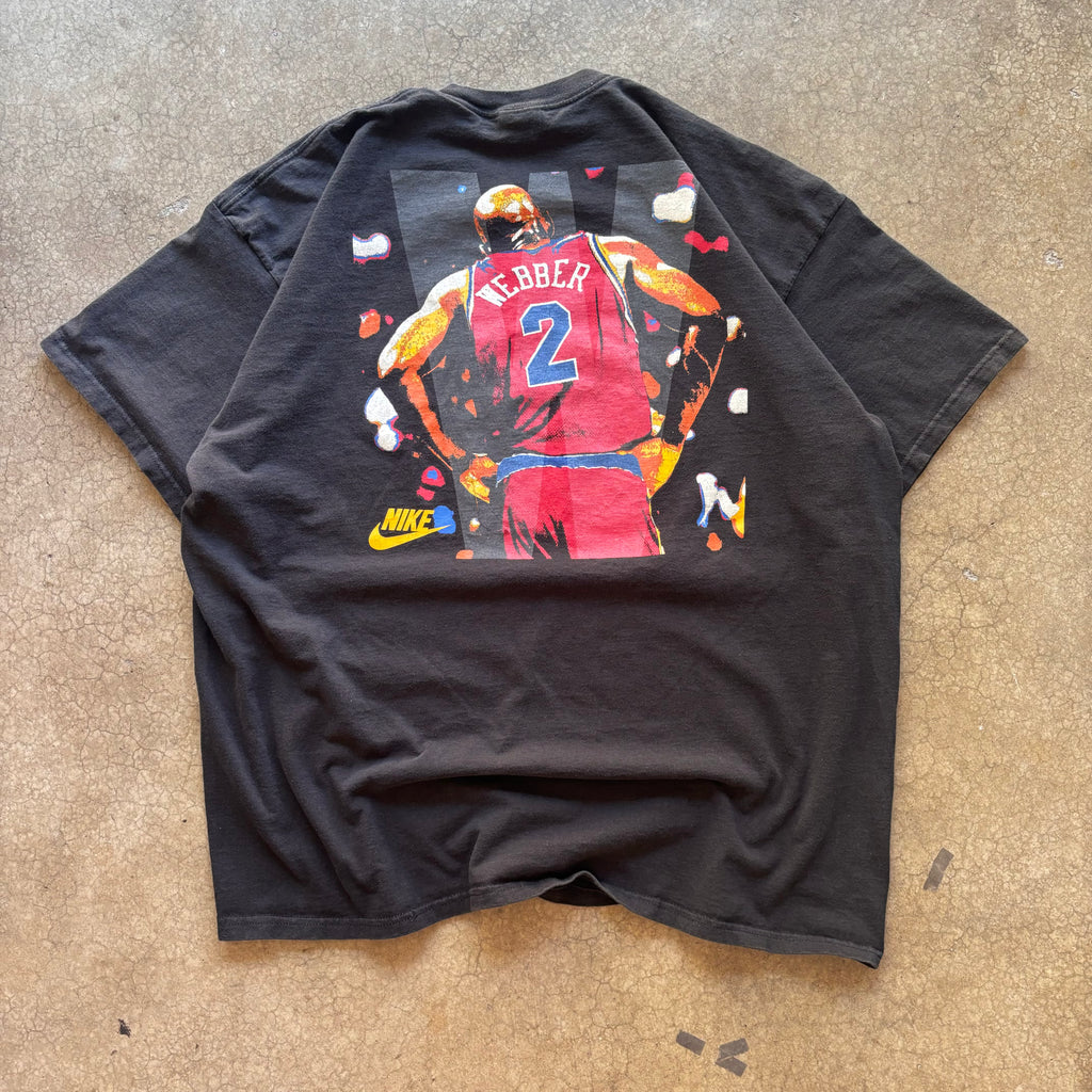 90s NIKE CHRIS WEBBER TEE - XXL
