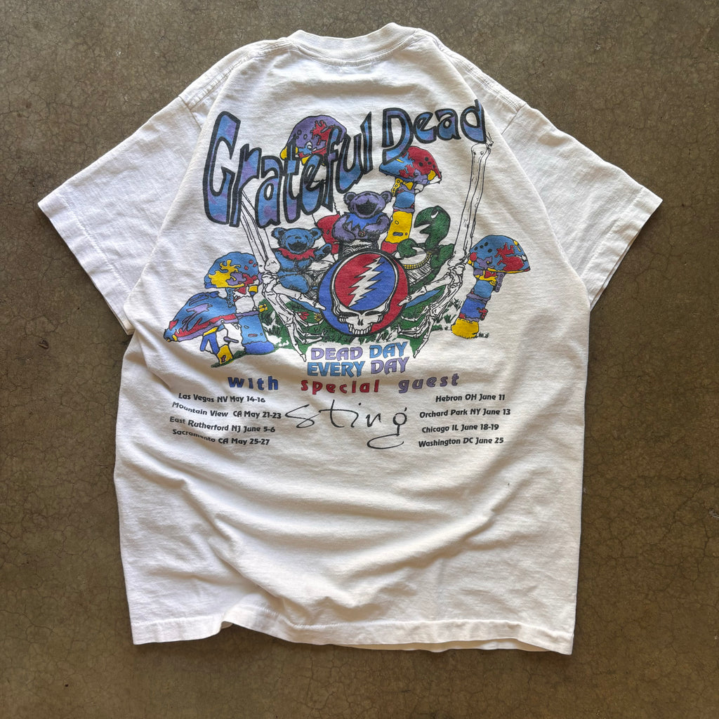 90s GRATEFUL DEAD SUMMER TOUR TEE - XL