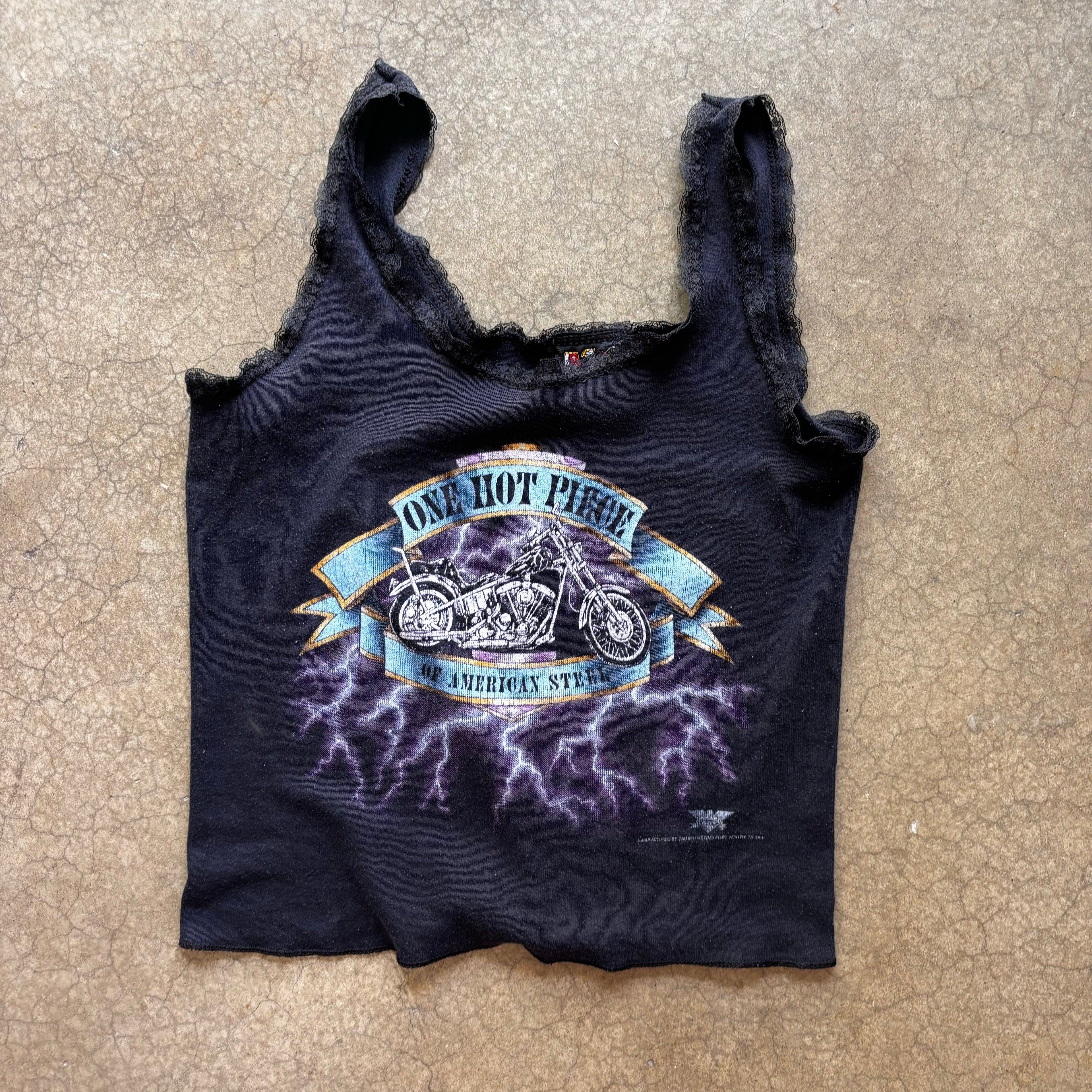 80s WOMENS 3D EMBLEM TANK - M