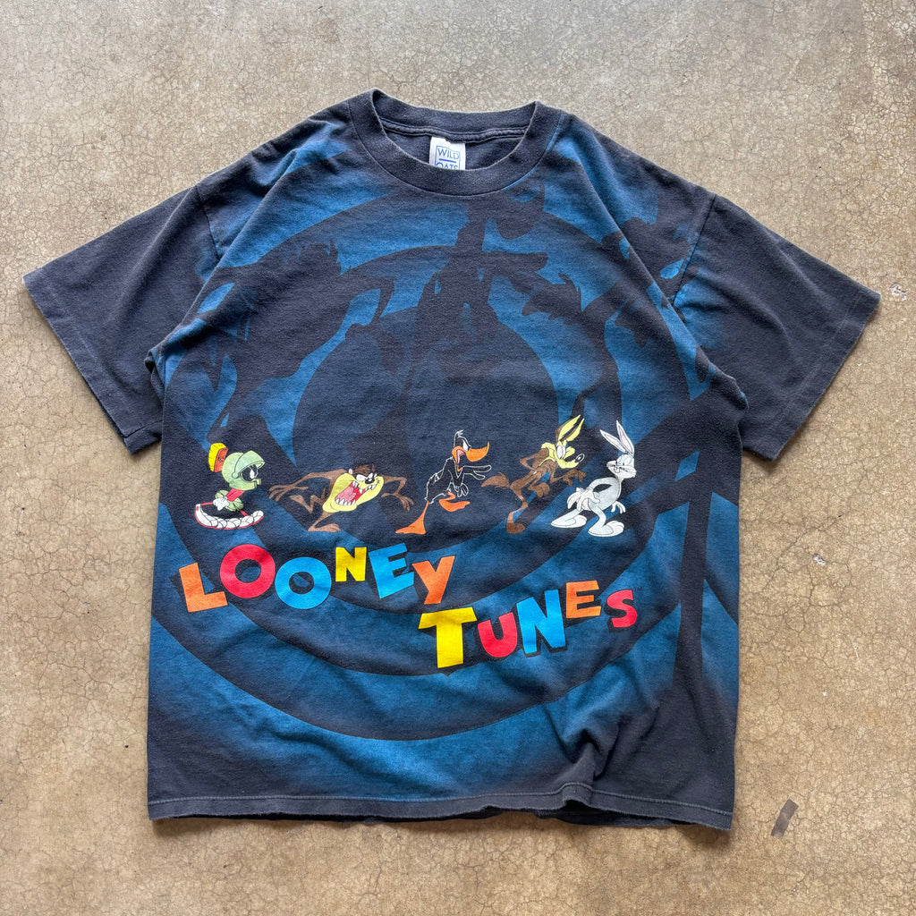 90s LOONEY TUNES SHADOW TEE - XL