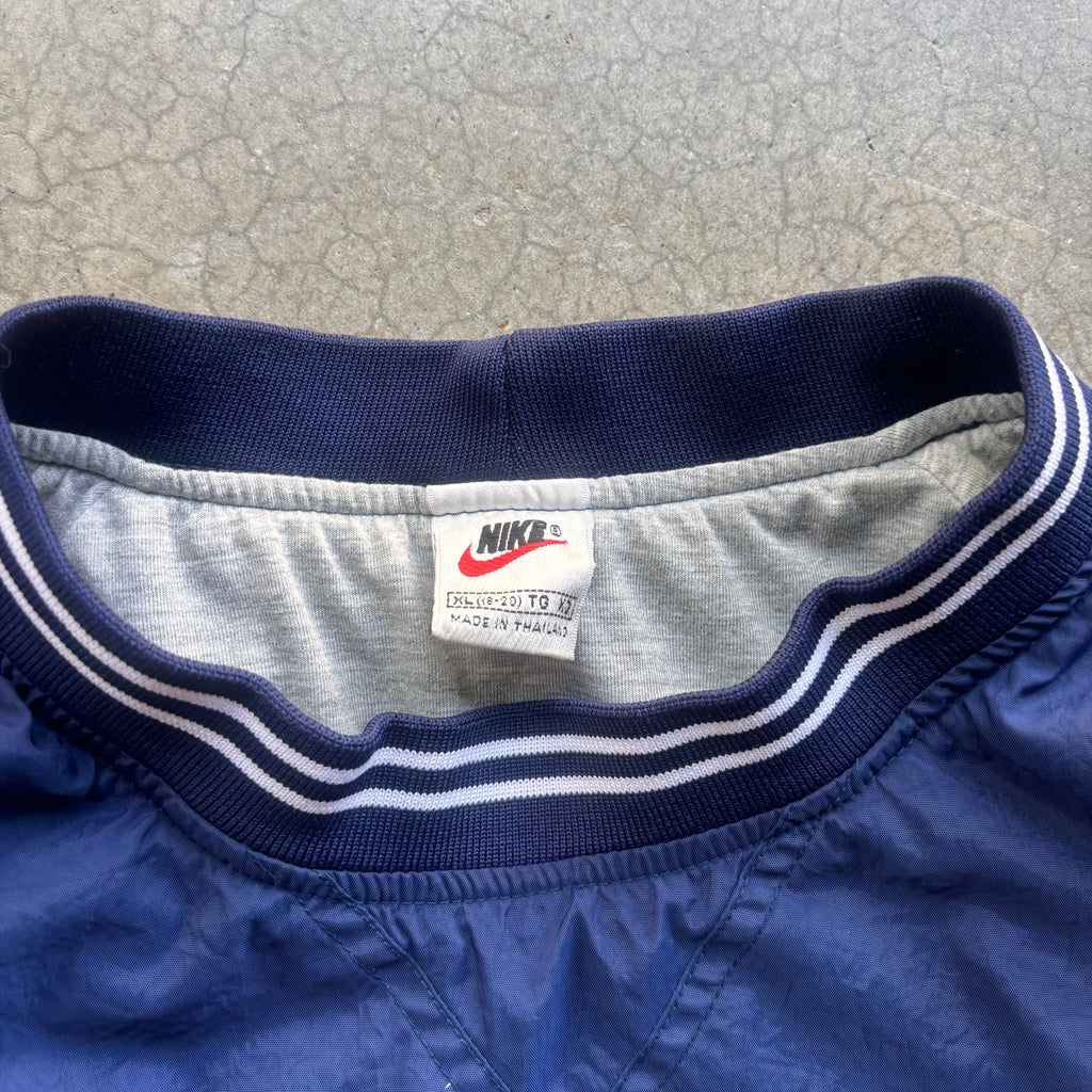 90s NAVY NIKE WINDBREAKER PULLOVER - S
