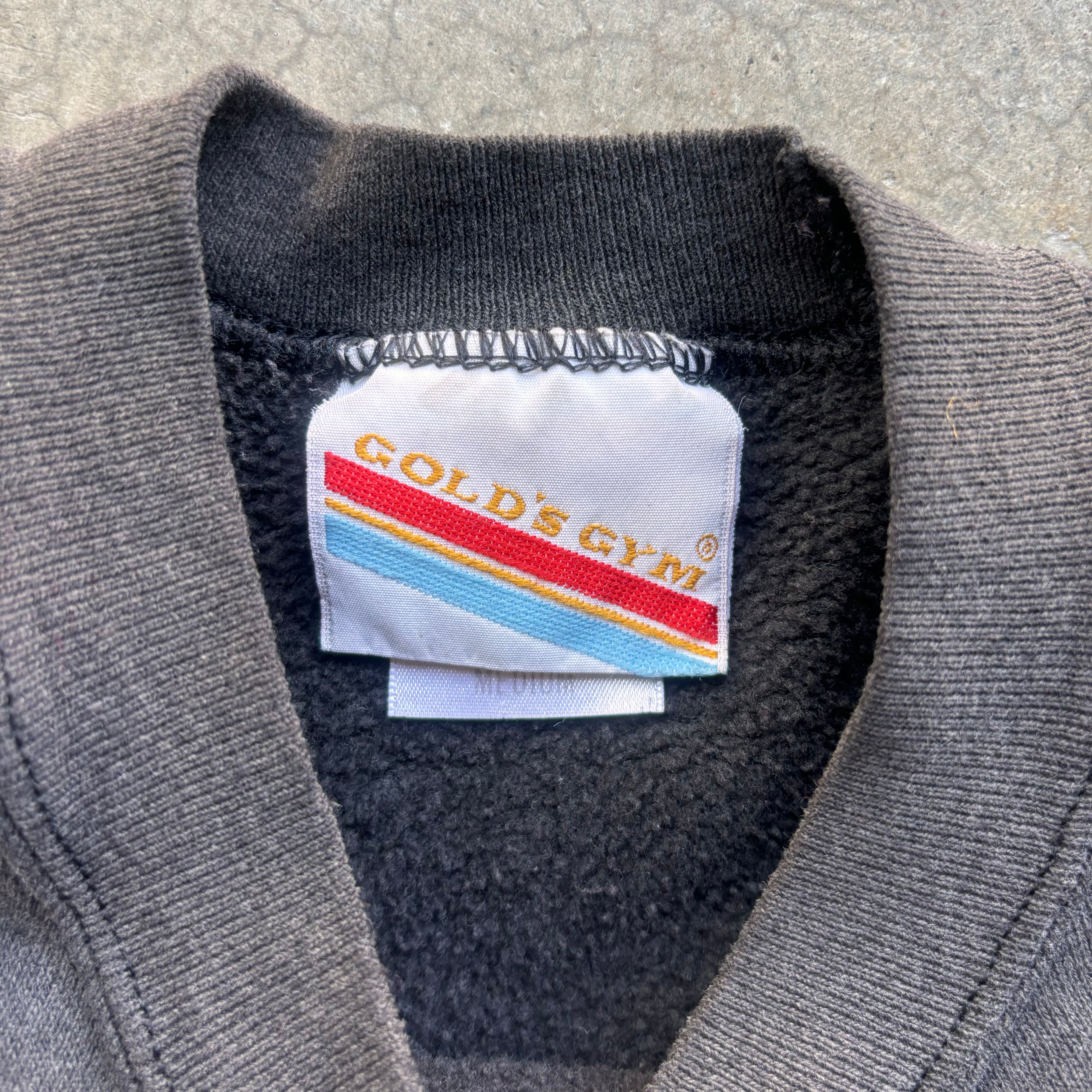 90s GOLD'S GYM CREWNECK - M