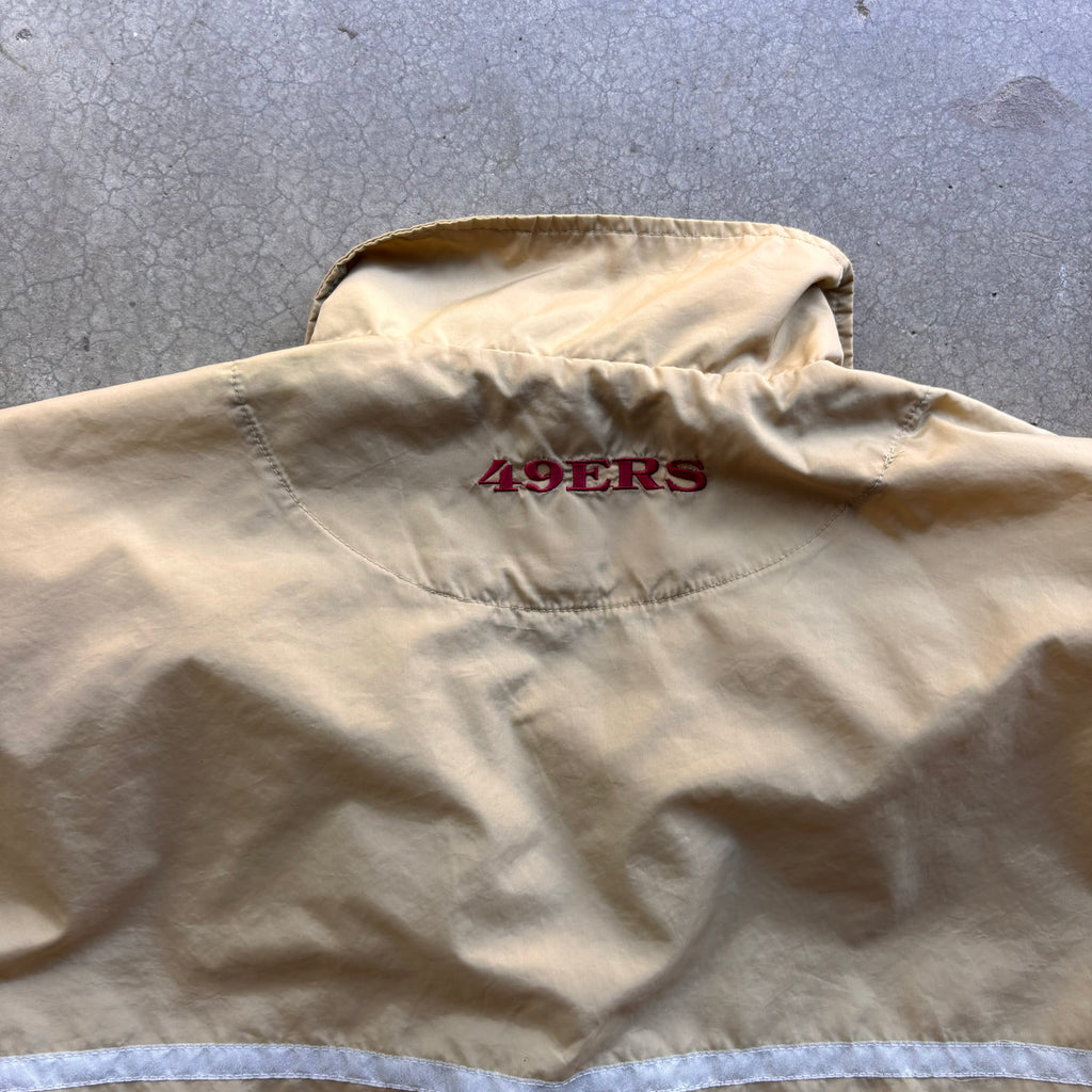 90s 49ERS WINDBREAKER - L