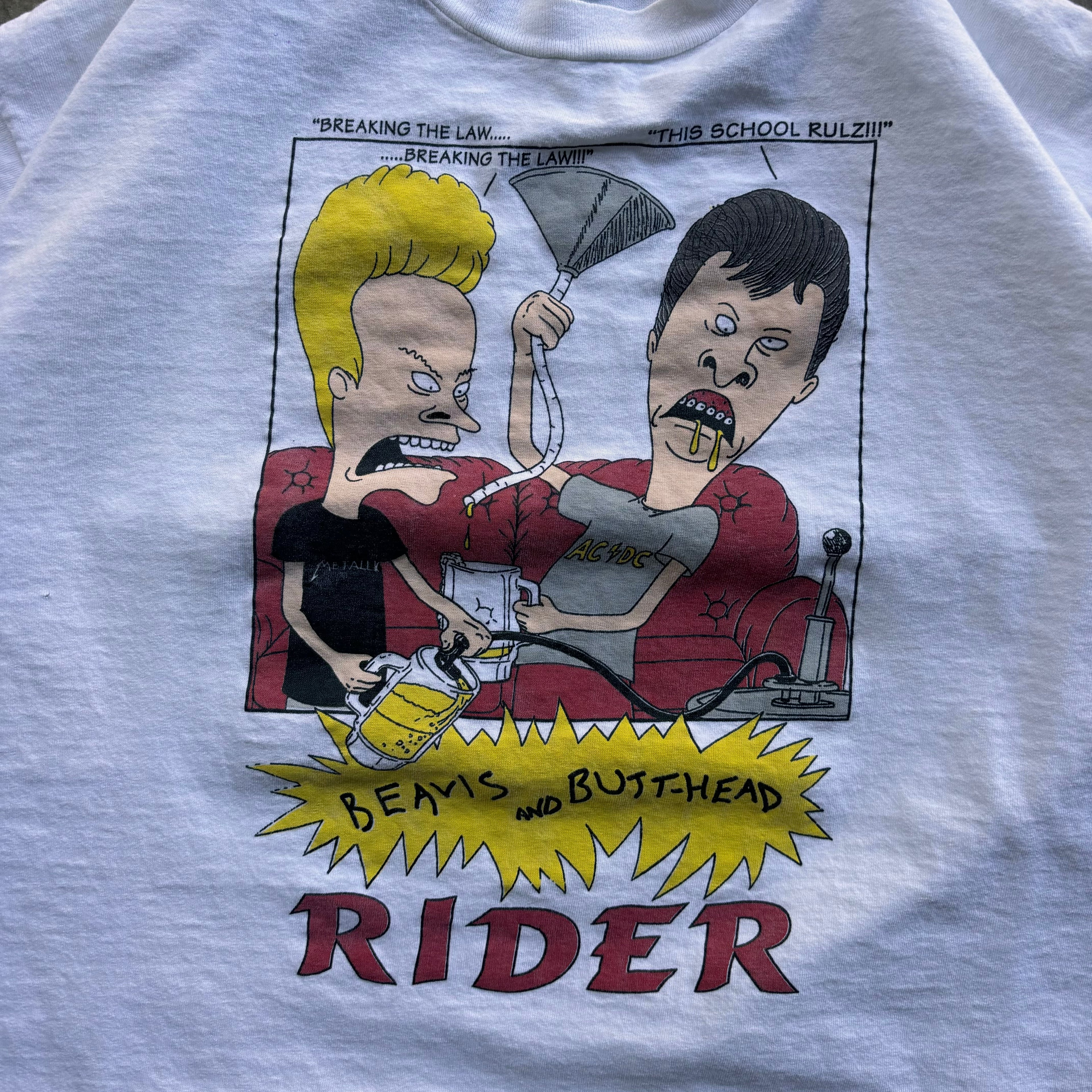 90s BEAVIS AND BUTTHEAD TEE - XL