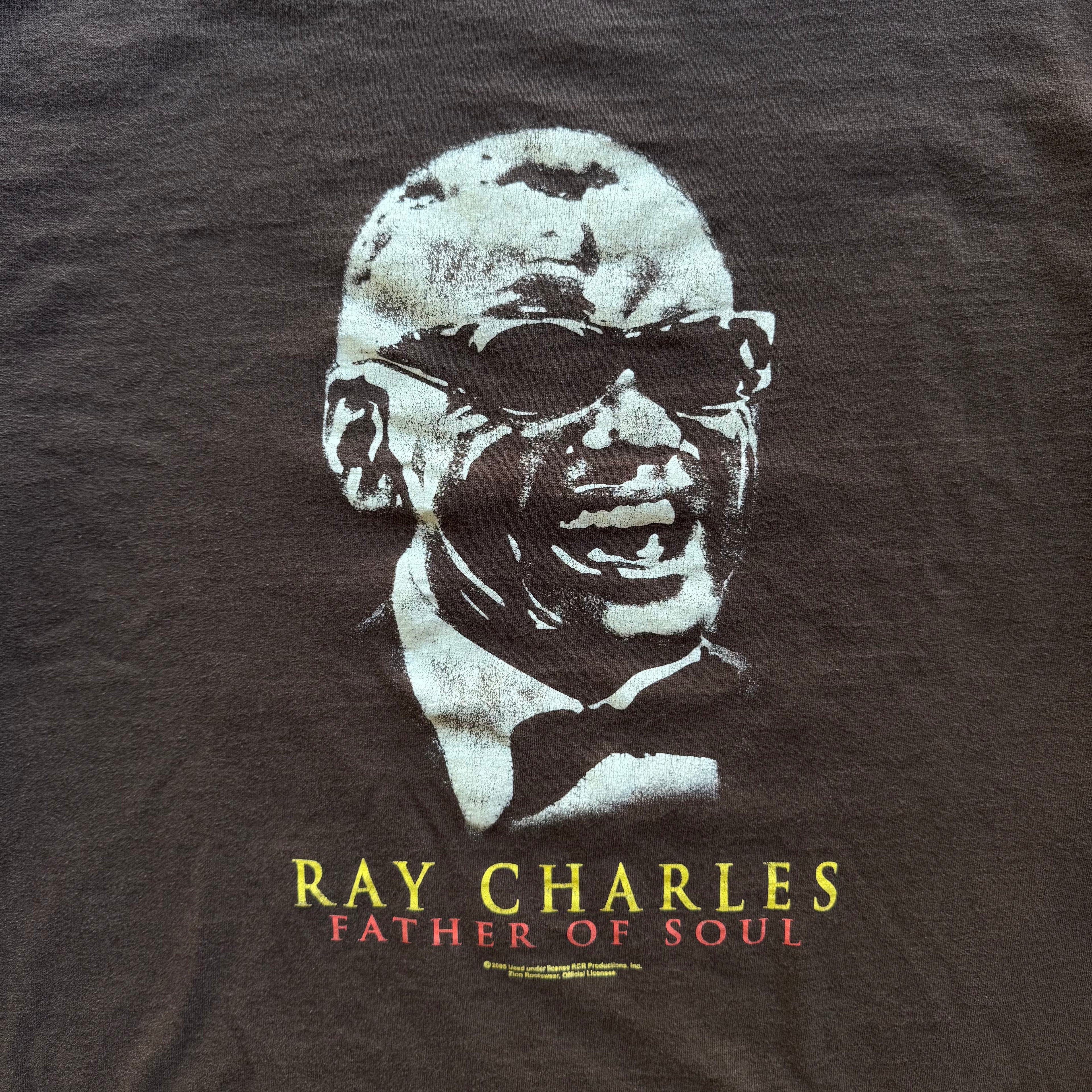 00s RAY CHARLES TEE - L
