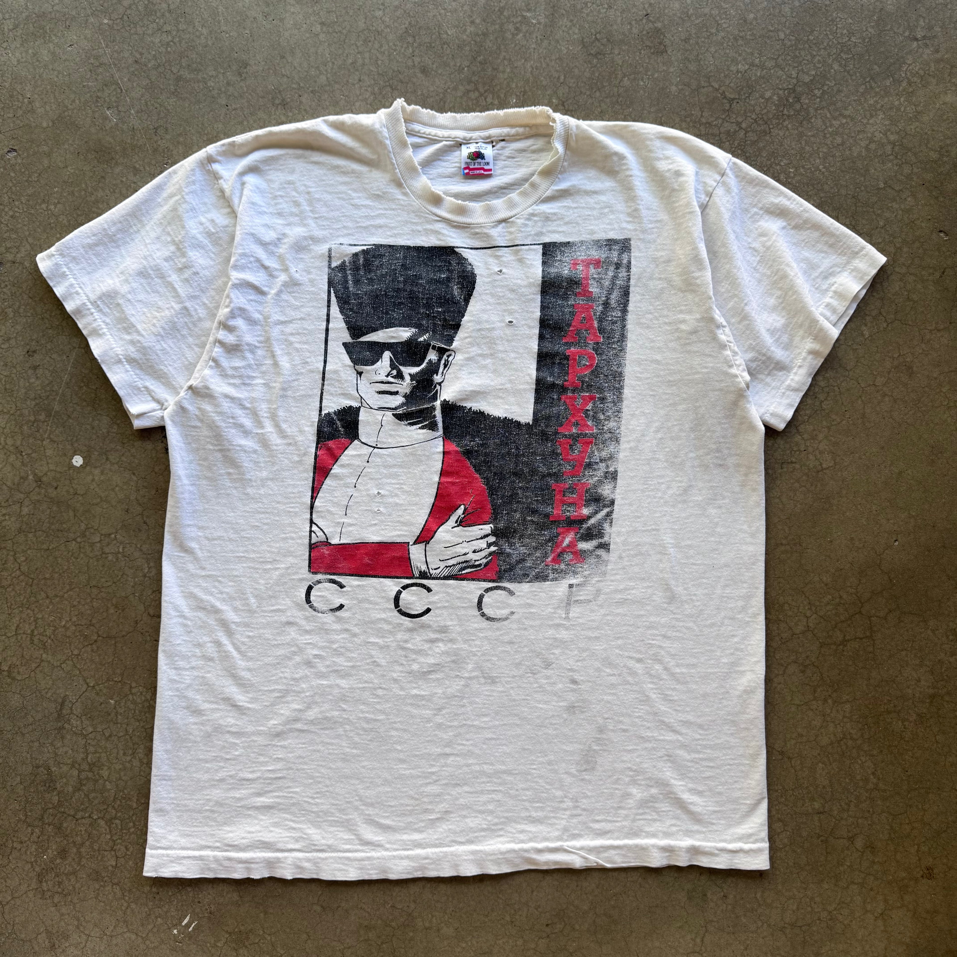 90s TARKHUNA RUSSIA TEE - XL