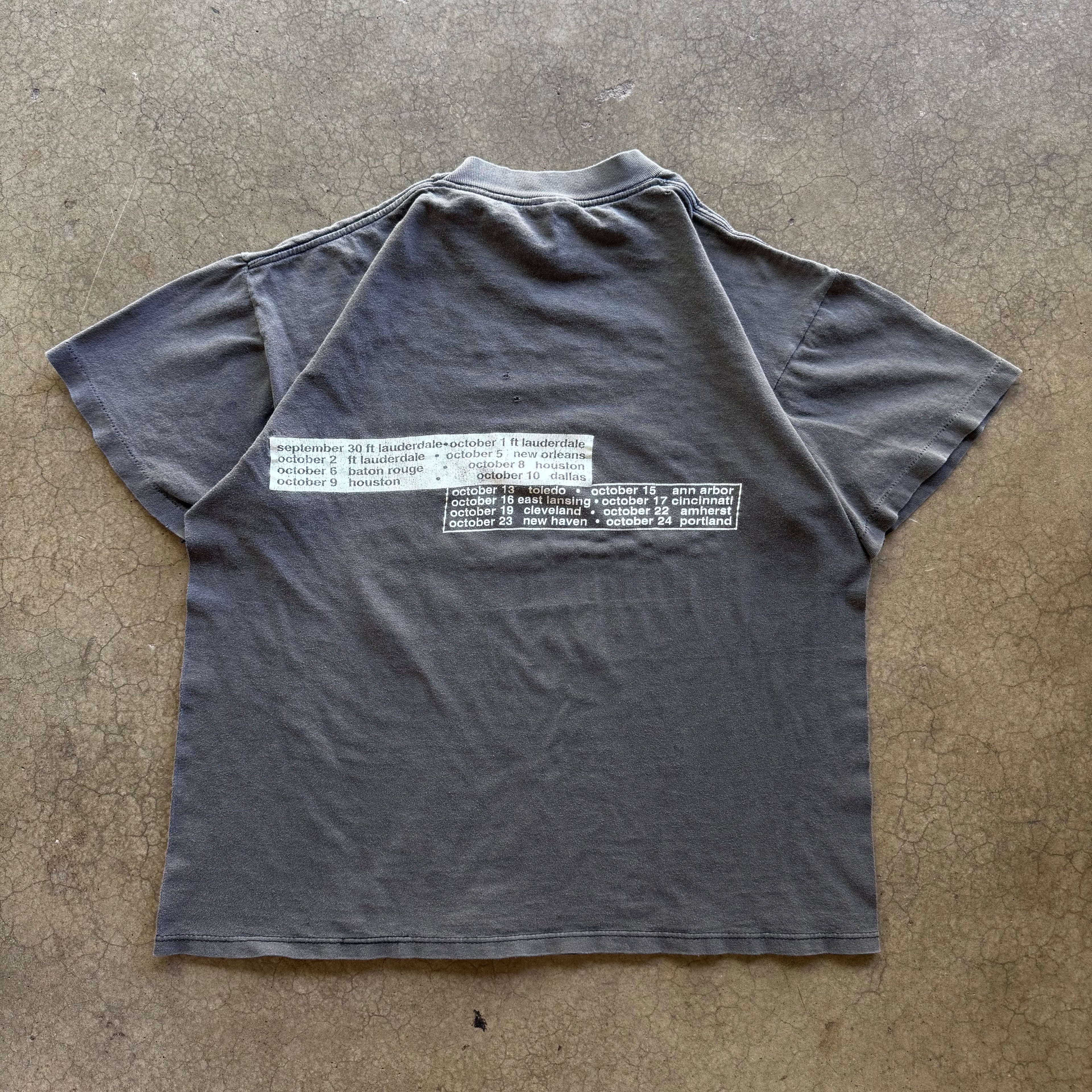 90S ELTON JOHN RAY COOPER TOUR TEE - L