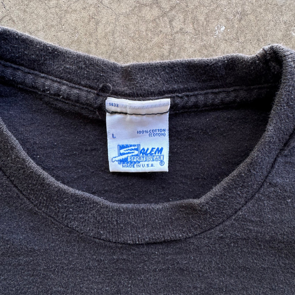 90s ATLANTA BRAVES RING TEE - L