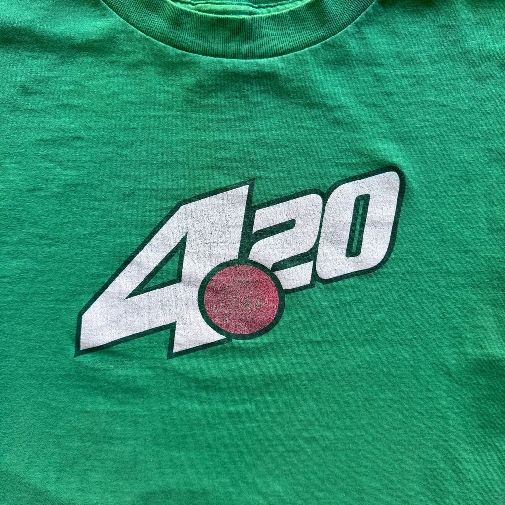 90s 4 20 7UP SPOOF TEE - L