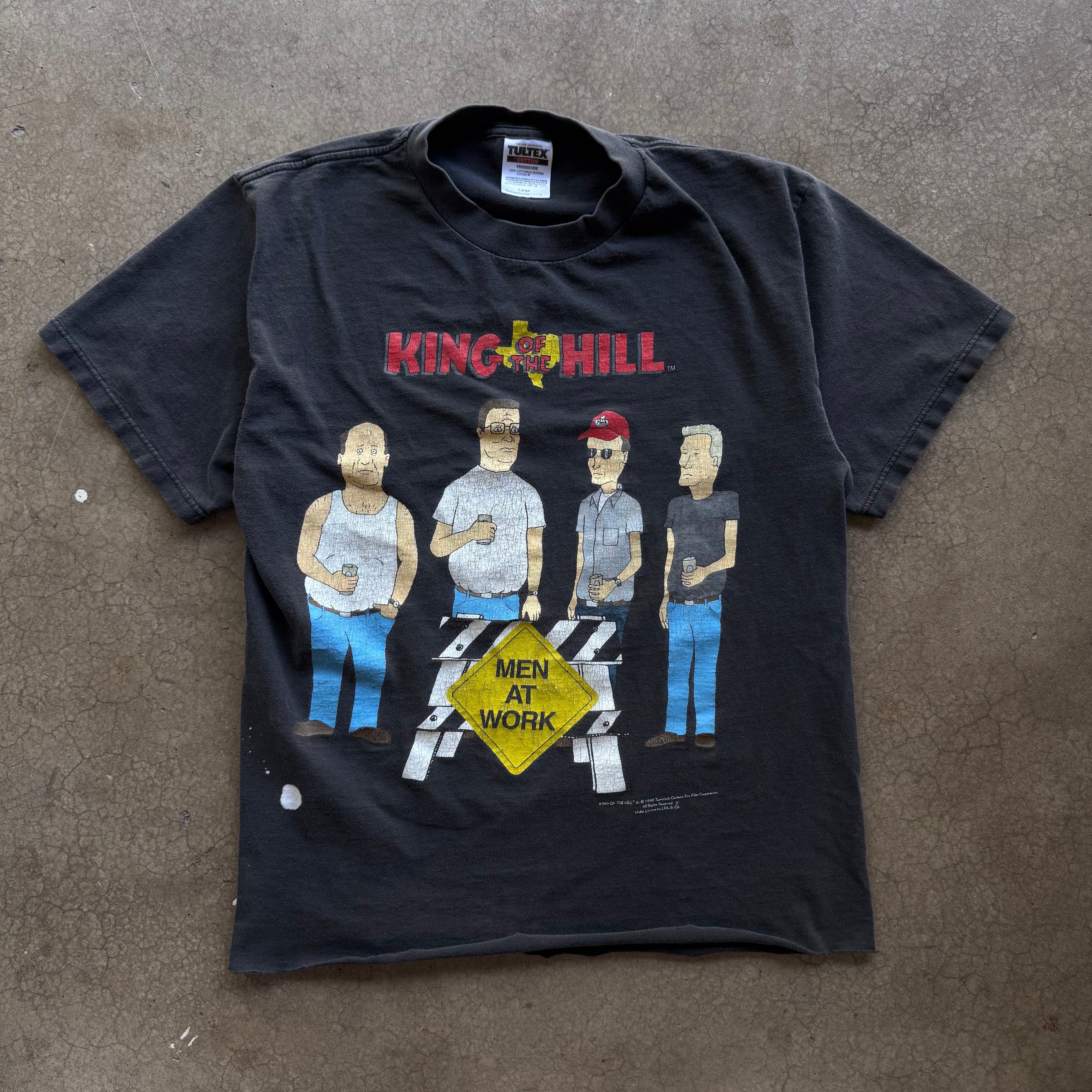 90s KING OF THE HILL TEE - L
