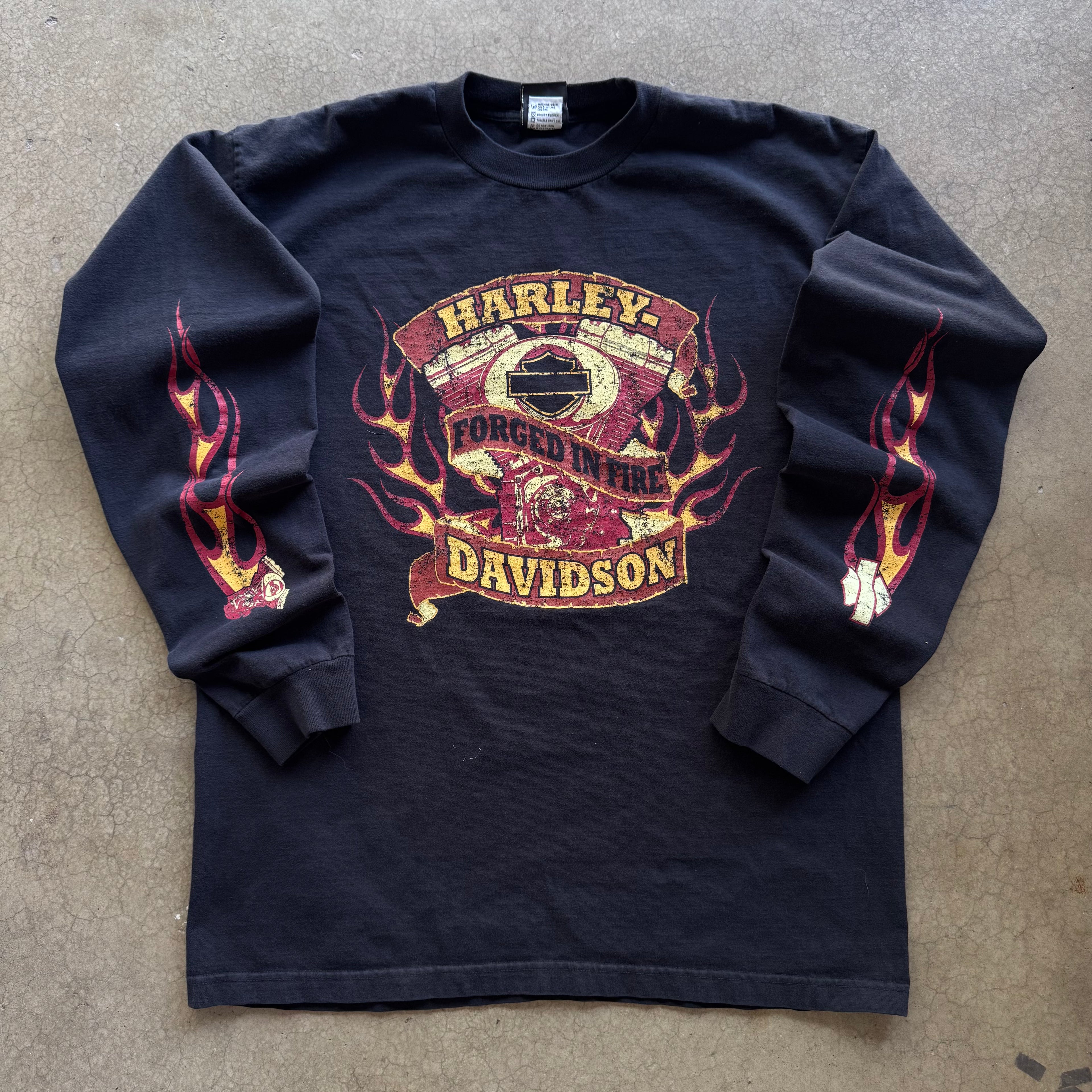 00S HARLEY TOLEDO FLAMES LONGSLEEVE - XL