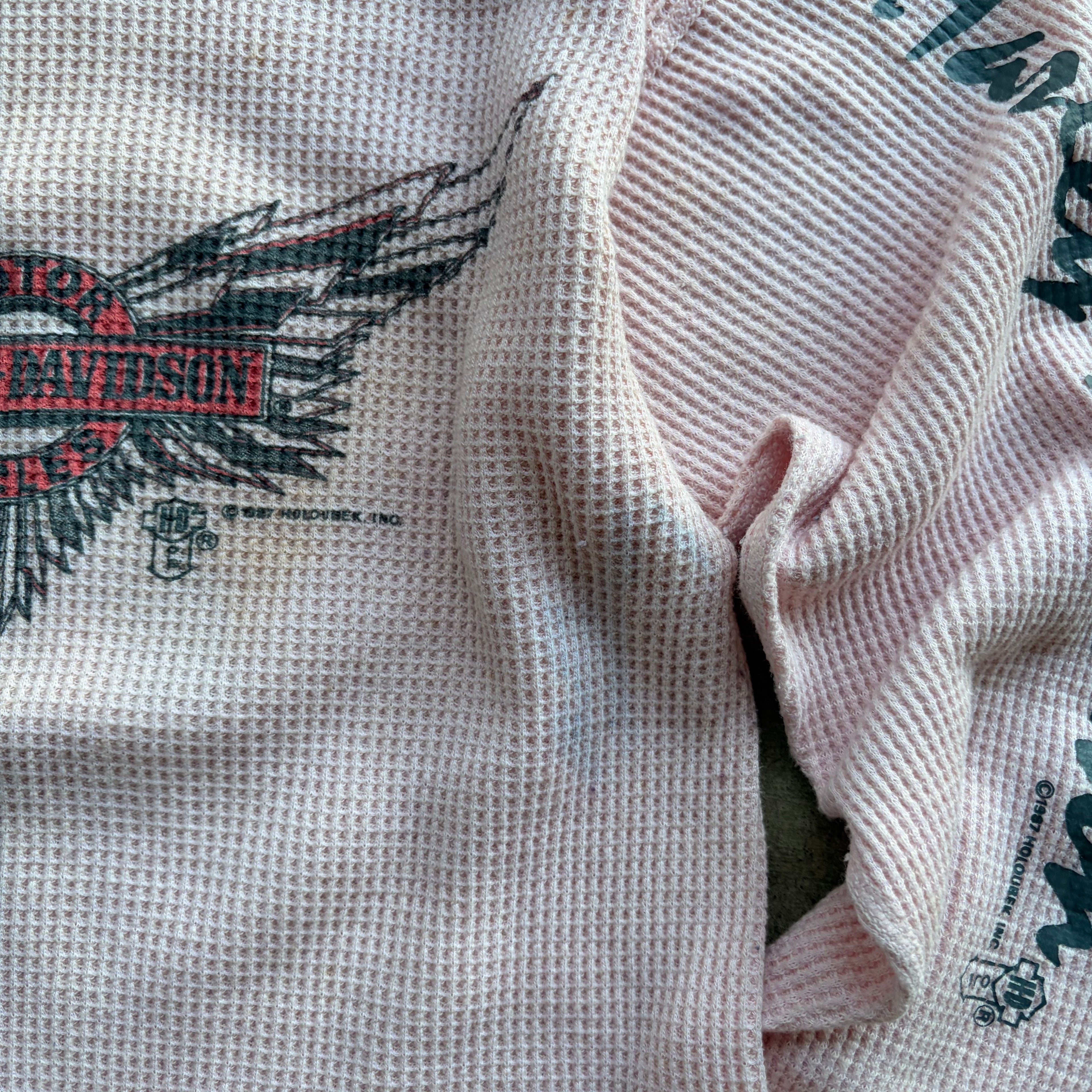 80s HARLEY DAVIDSON THERMAL - L