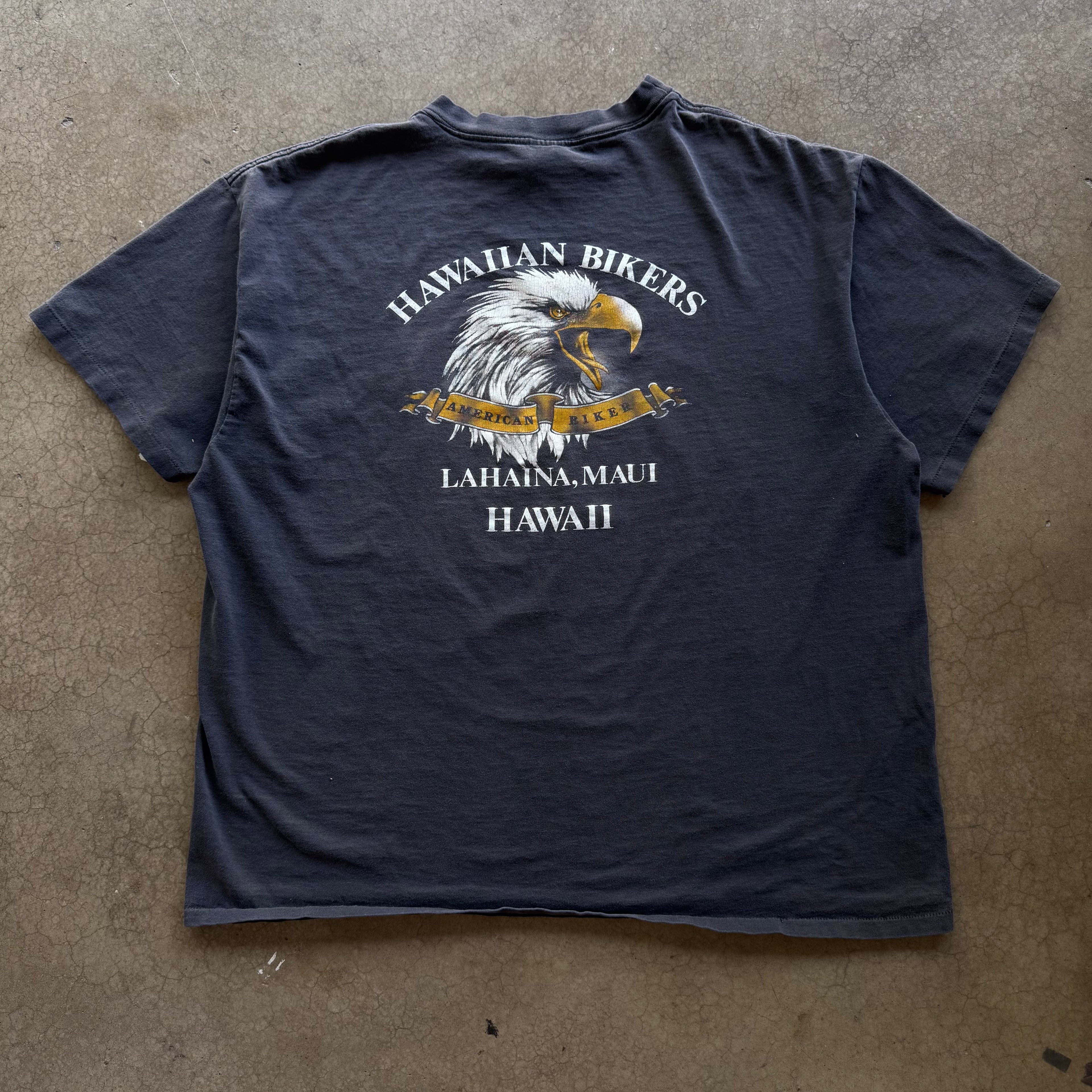 90s 3D EMBLEM EAGLE TEE - XXL