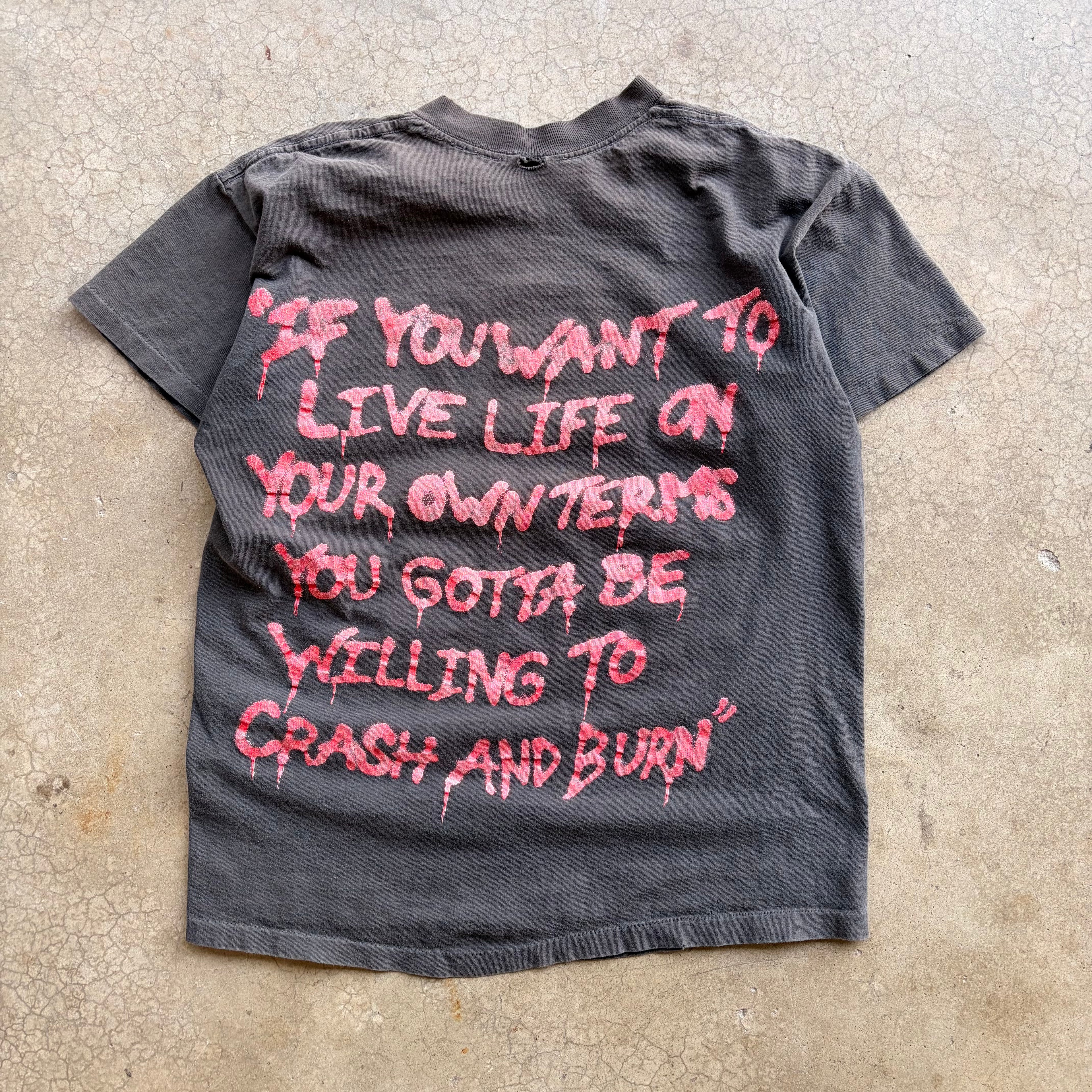 90s MOTLEY CRUE BAND TEE - M