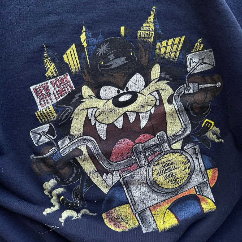 90s TAZ MOTORCYCLE CREWNECK - XL