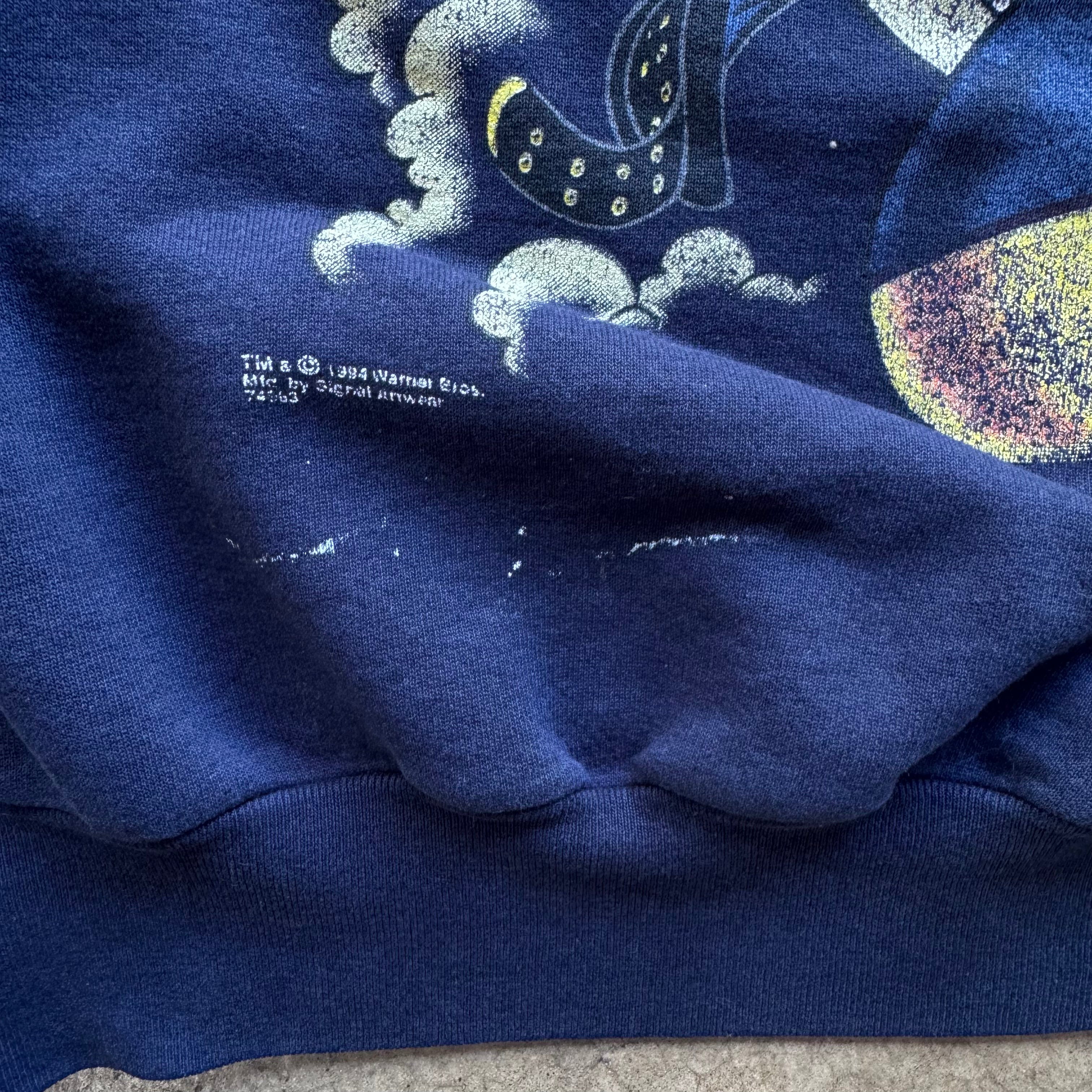 90s TAZ MOTORCYCLE CREWNECK - XL