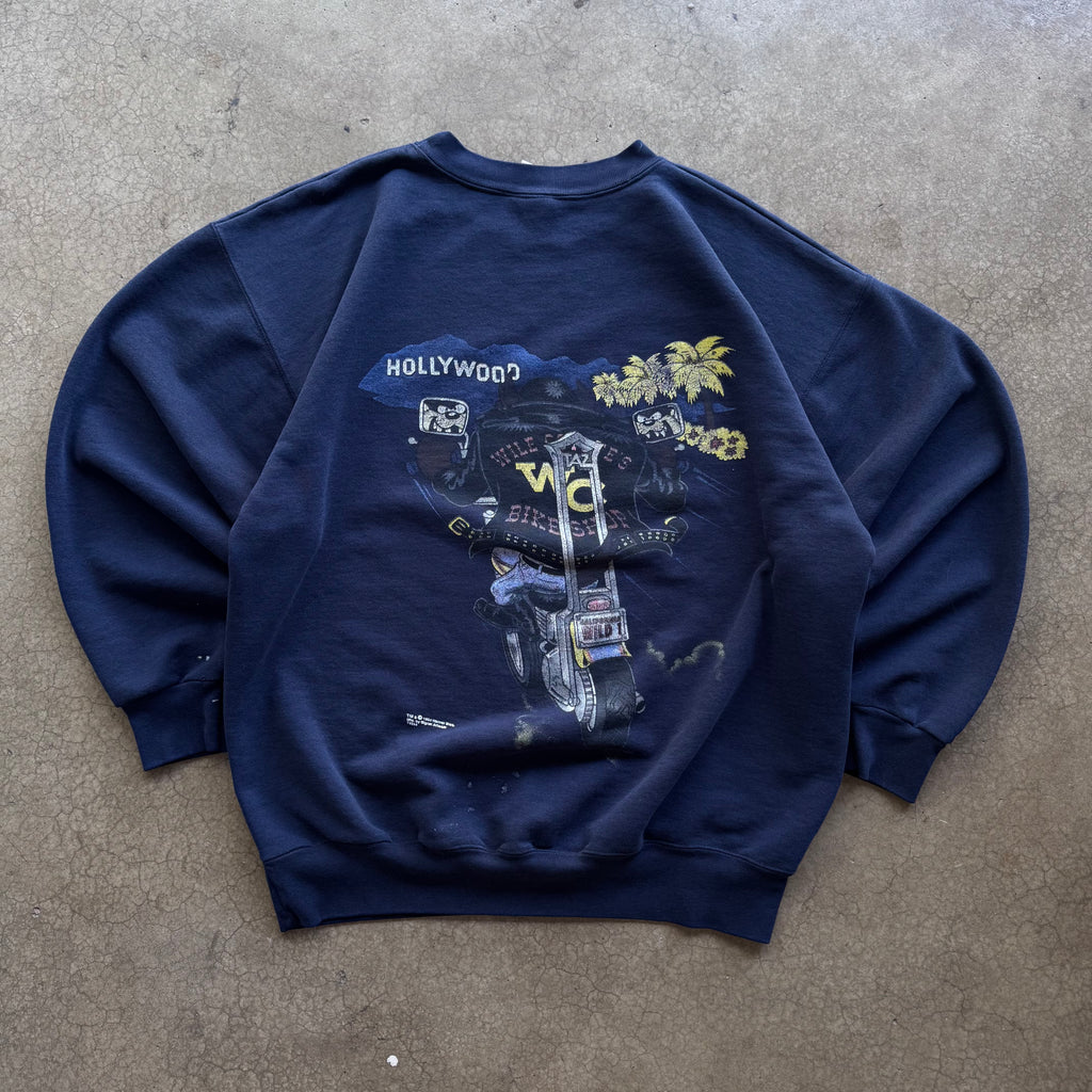 90s TAZ MOTORCYCLE CREWNECK - XL