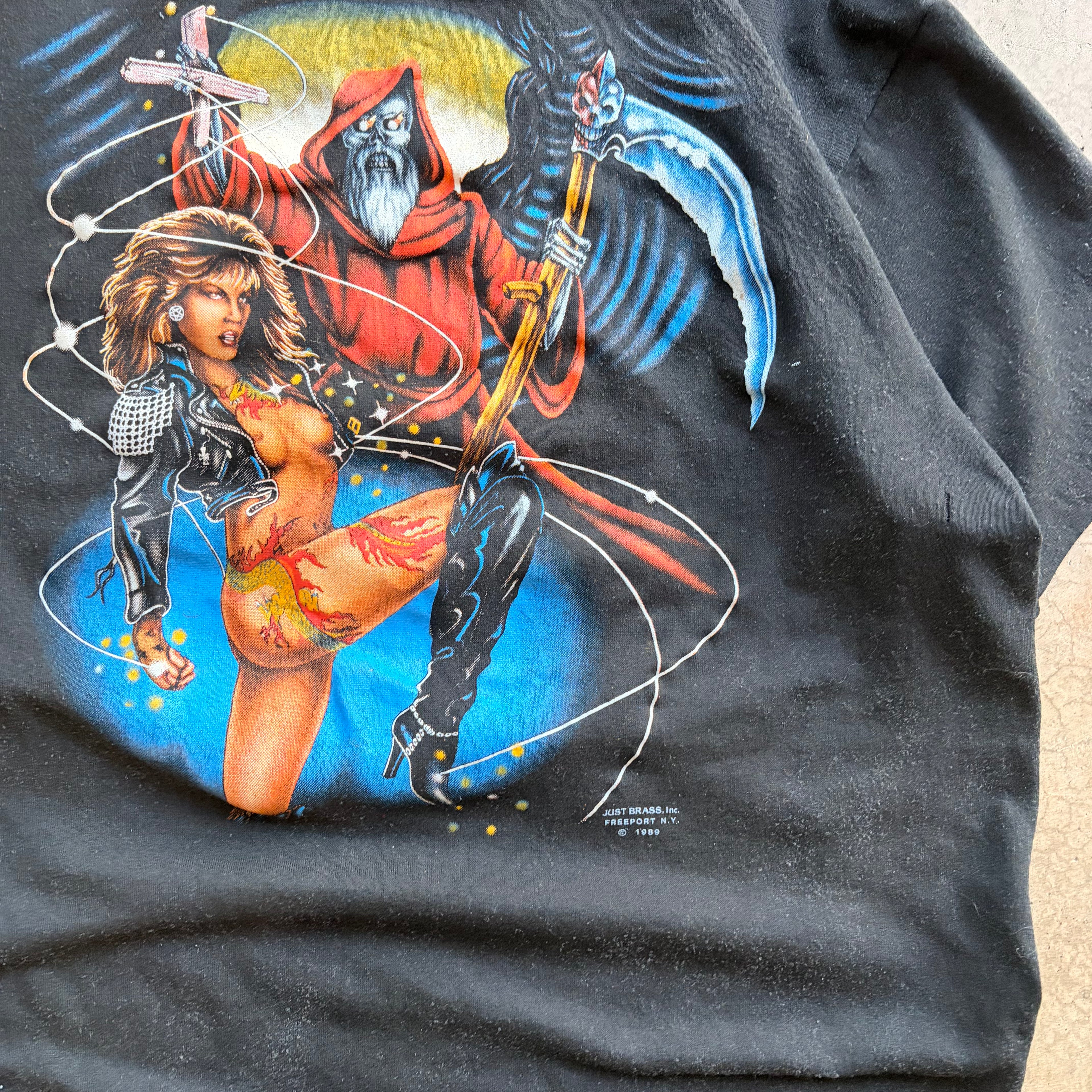 80s 3D EMBLEM REAPER - XL