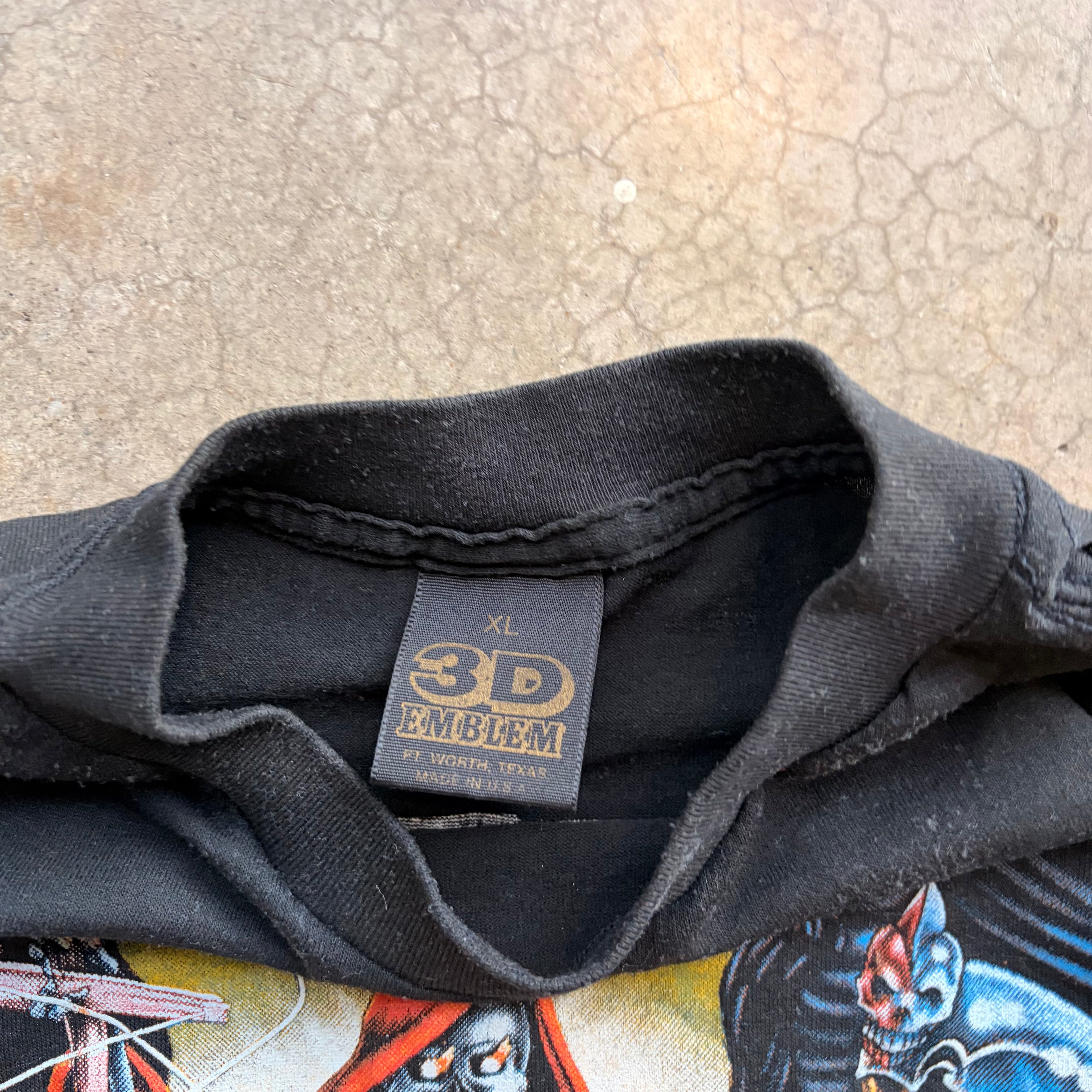 80s 3D EMBLEM REAPER - XL