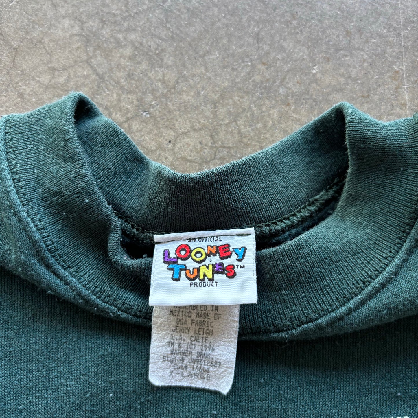 VINTAGE LOONEY TUNES CHRISTMAS CREWNECK - XL