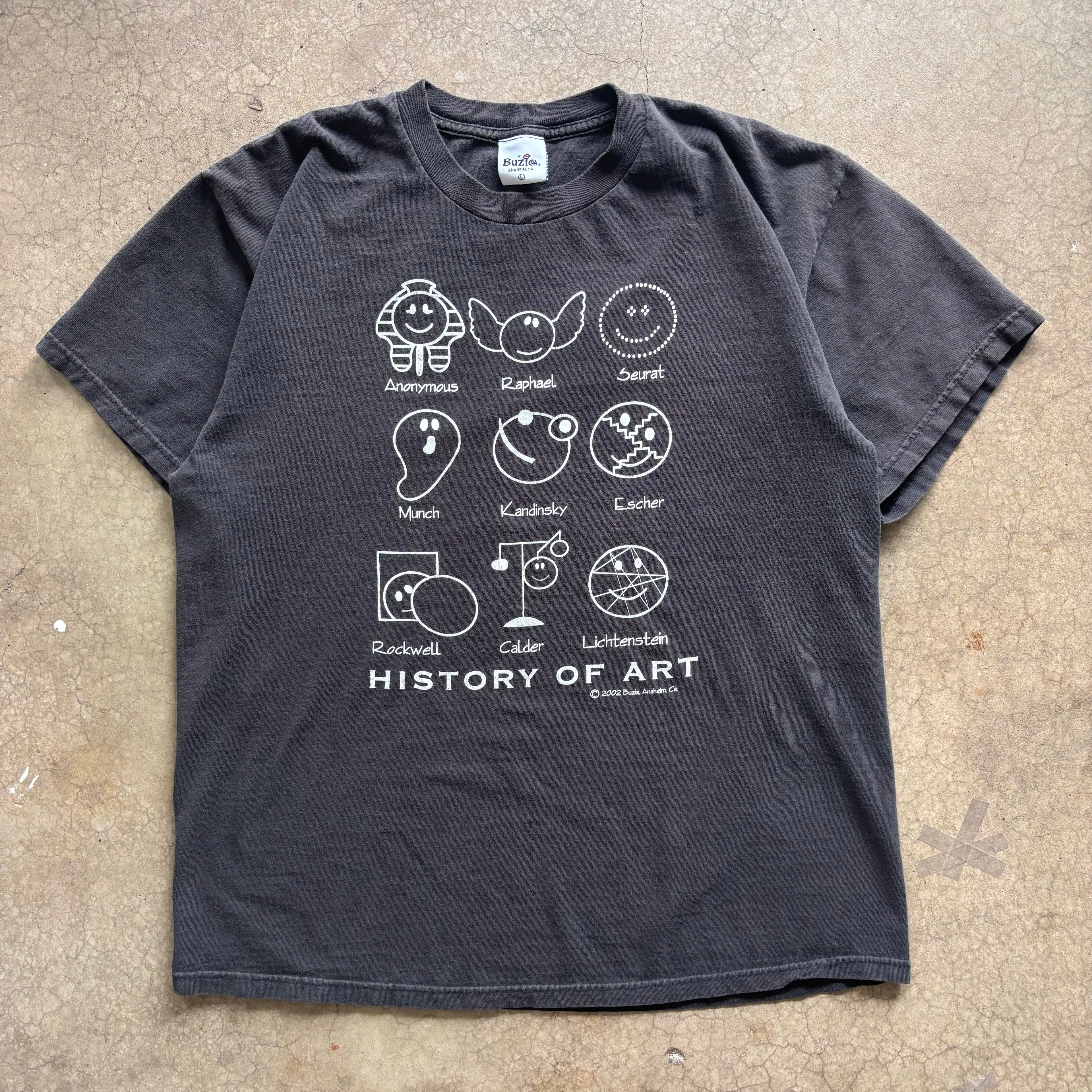 90s HISTORY OF ART TEE - L