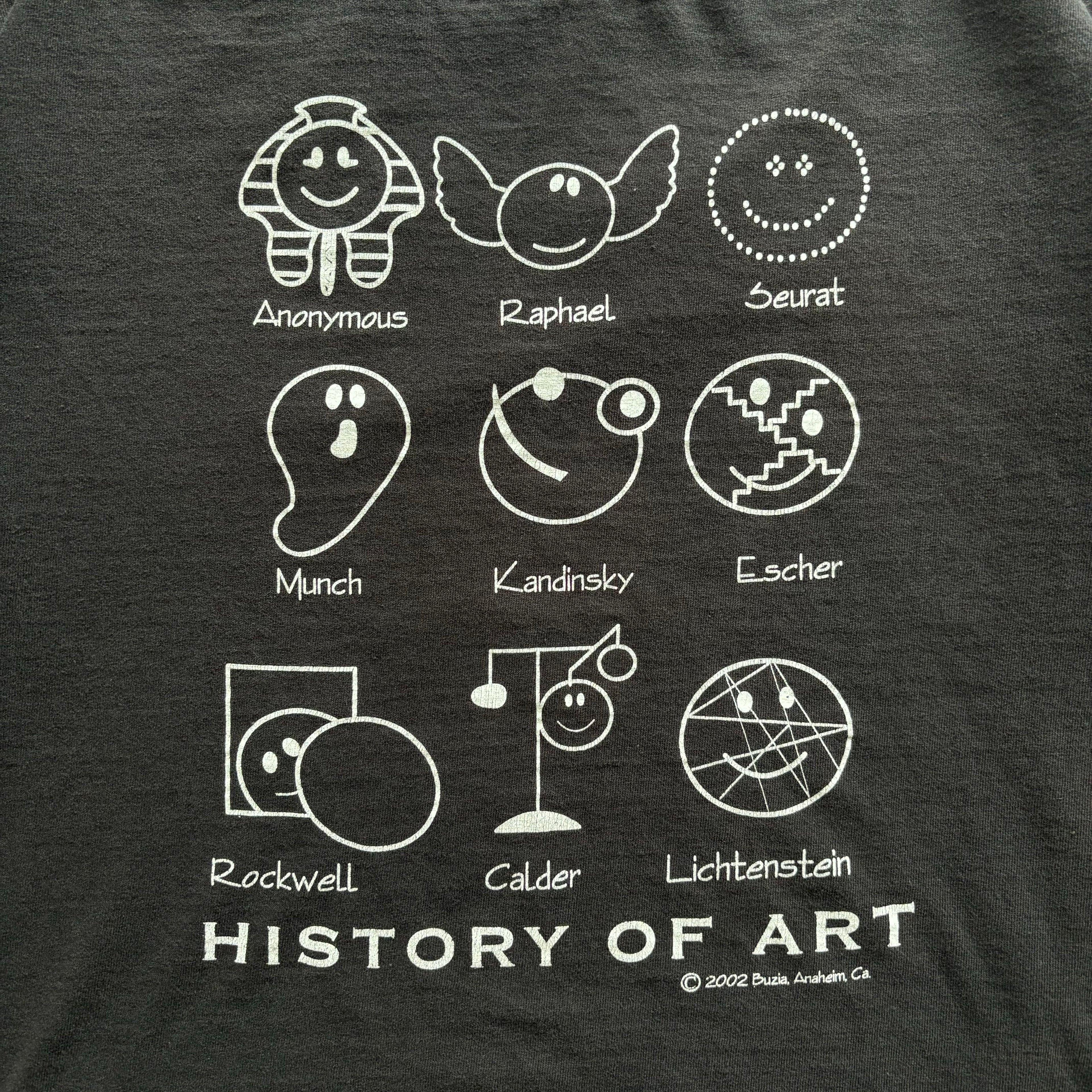 90s HISTORY OF ART TEE - L