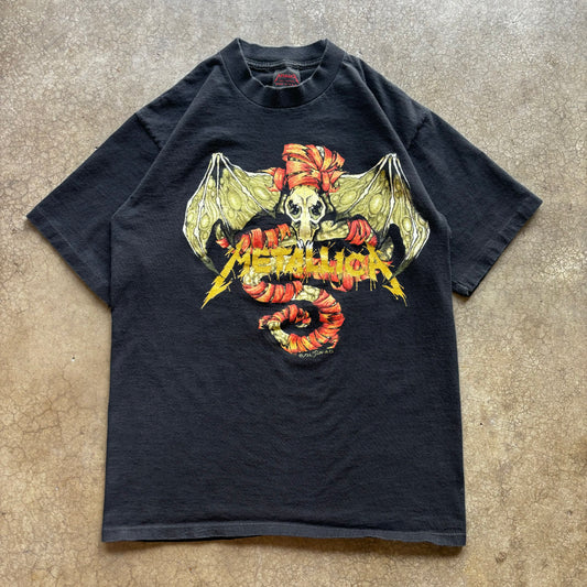 VINTAGE METALLICA BAND TEE - L