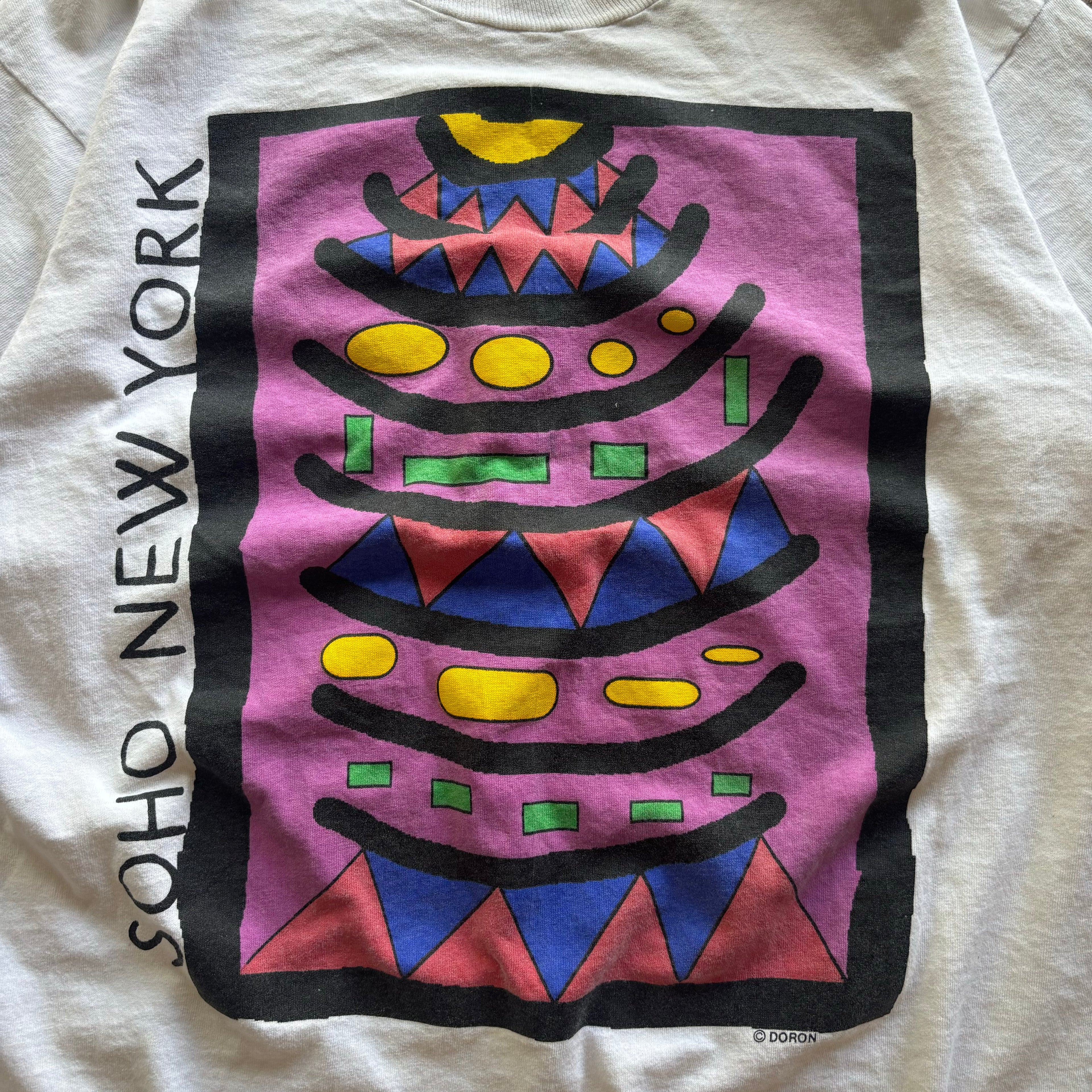 90s VINTAGE NEW YORK SOHO TEE - XL