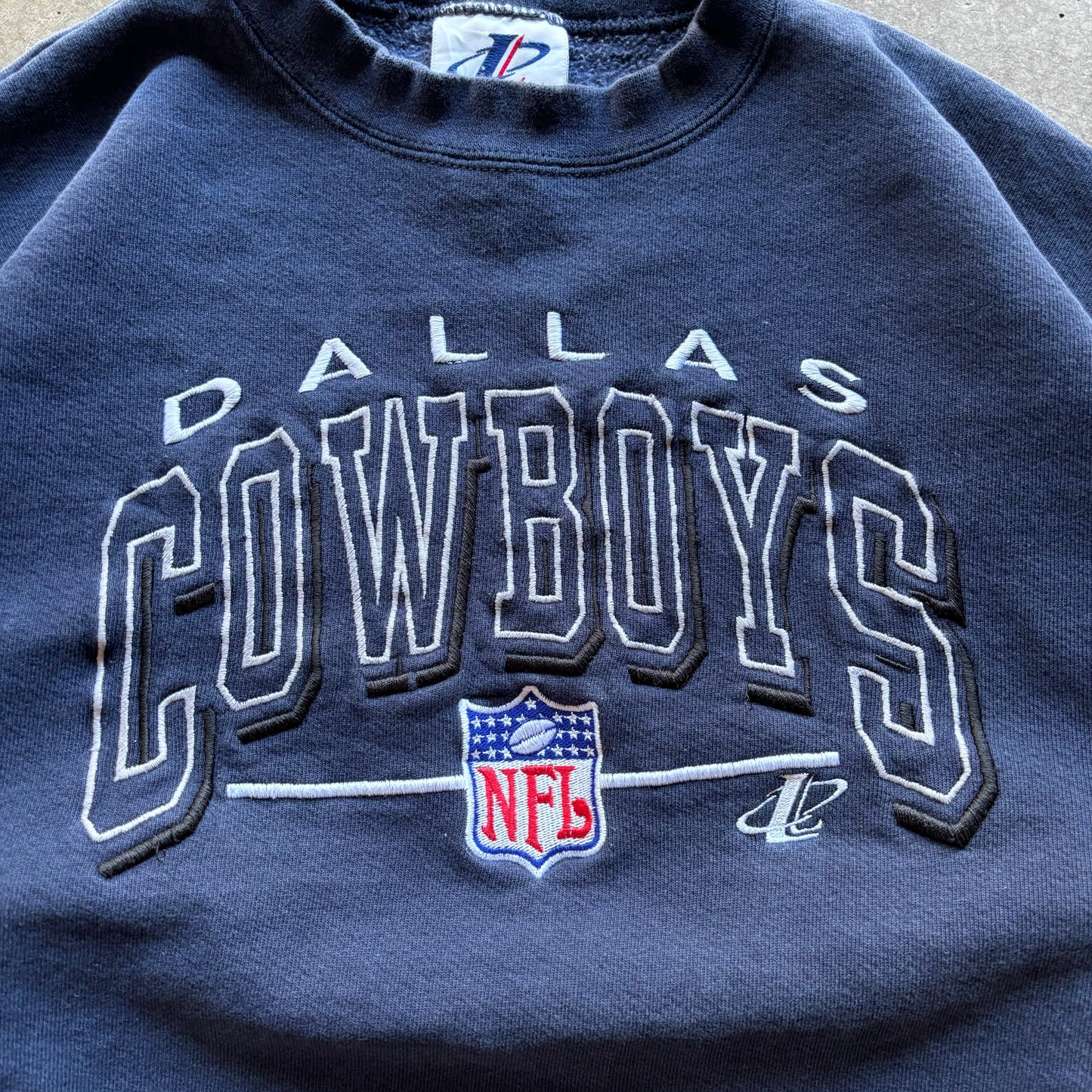 VINTAGE COWBOYS CREW - L