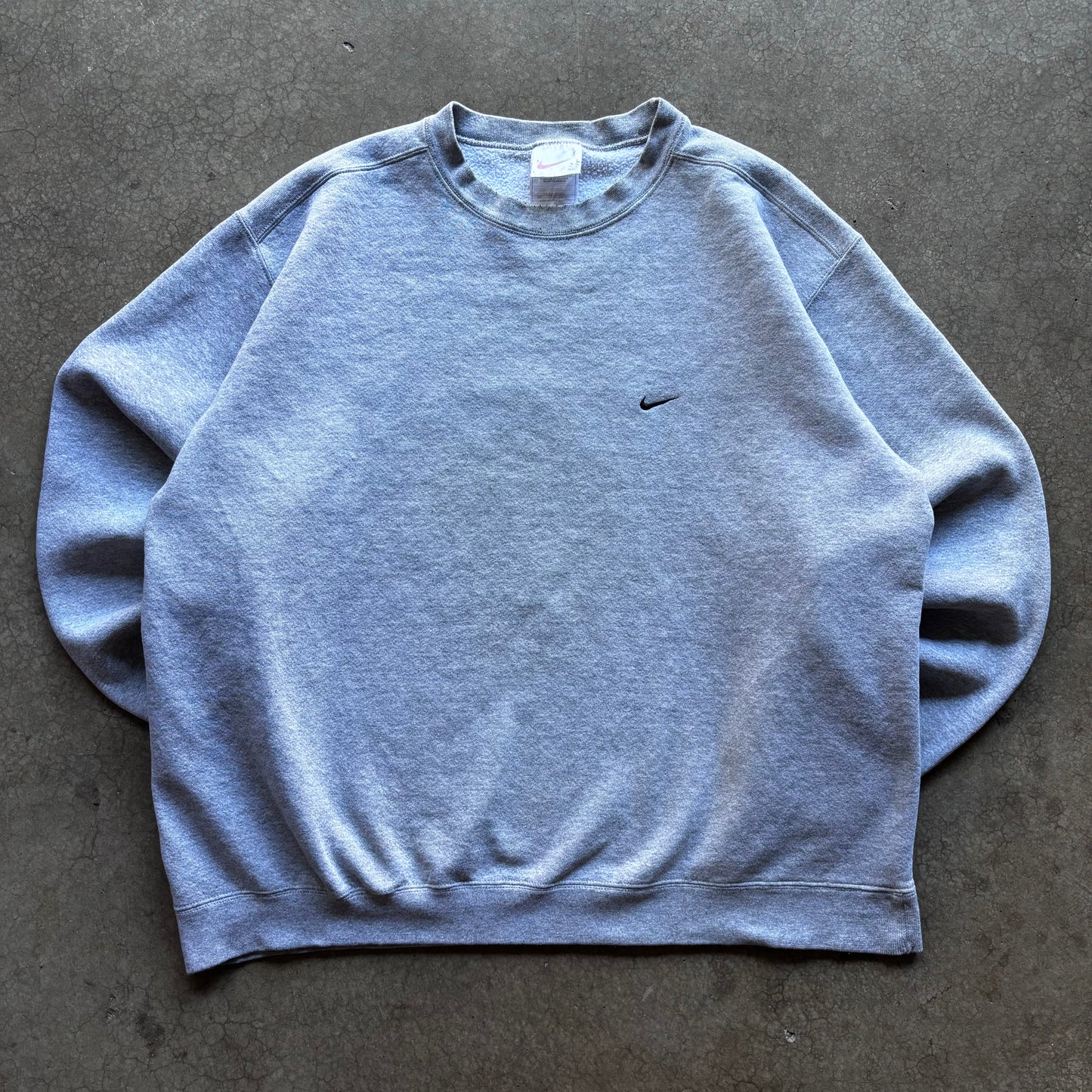 VINTAGE GRAY NIKE CREW - XL