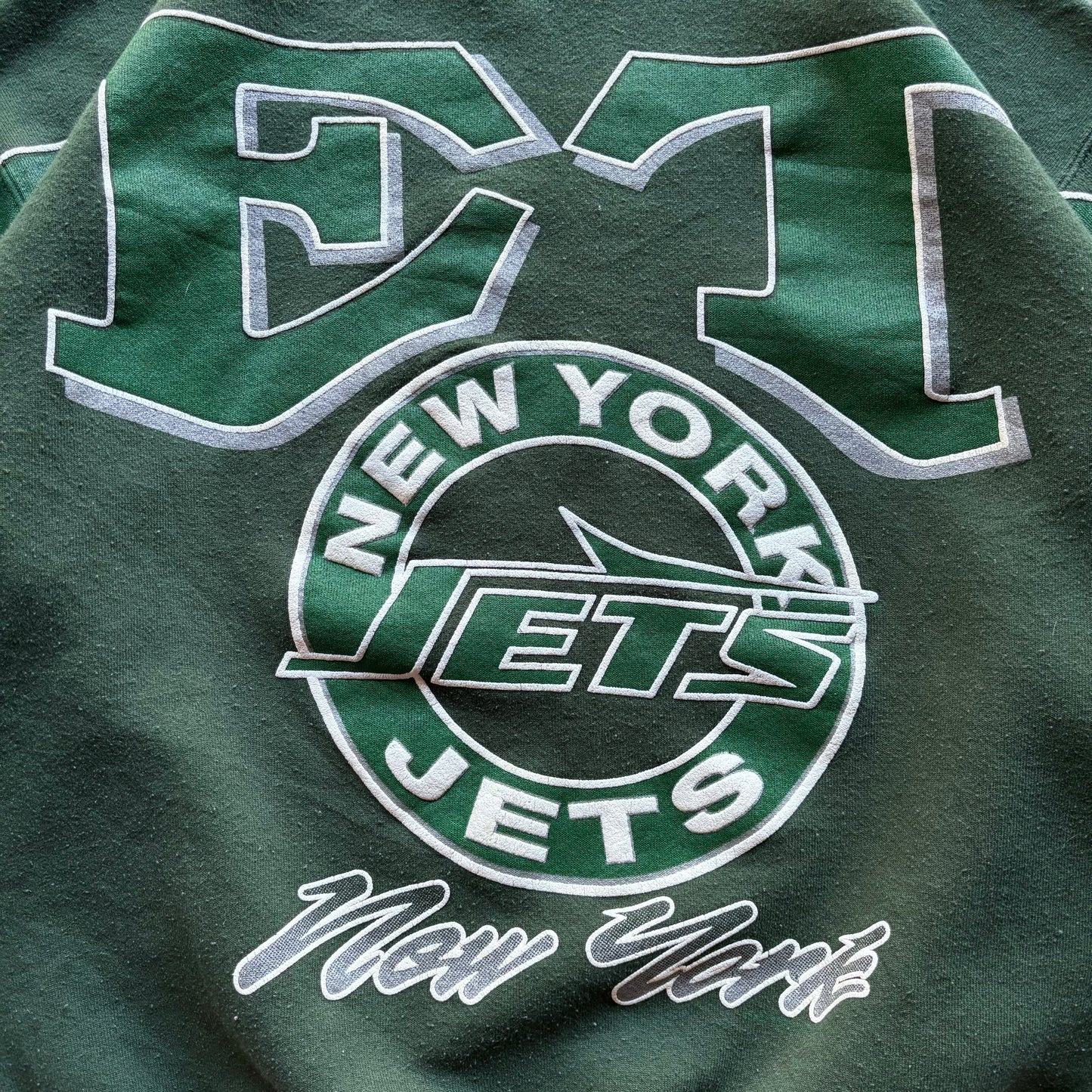 VINTAGE JETS SLEEVE TO SLEEVE CREW - L