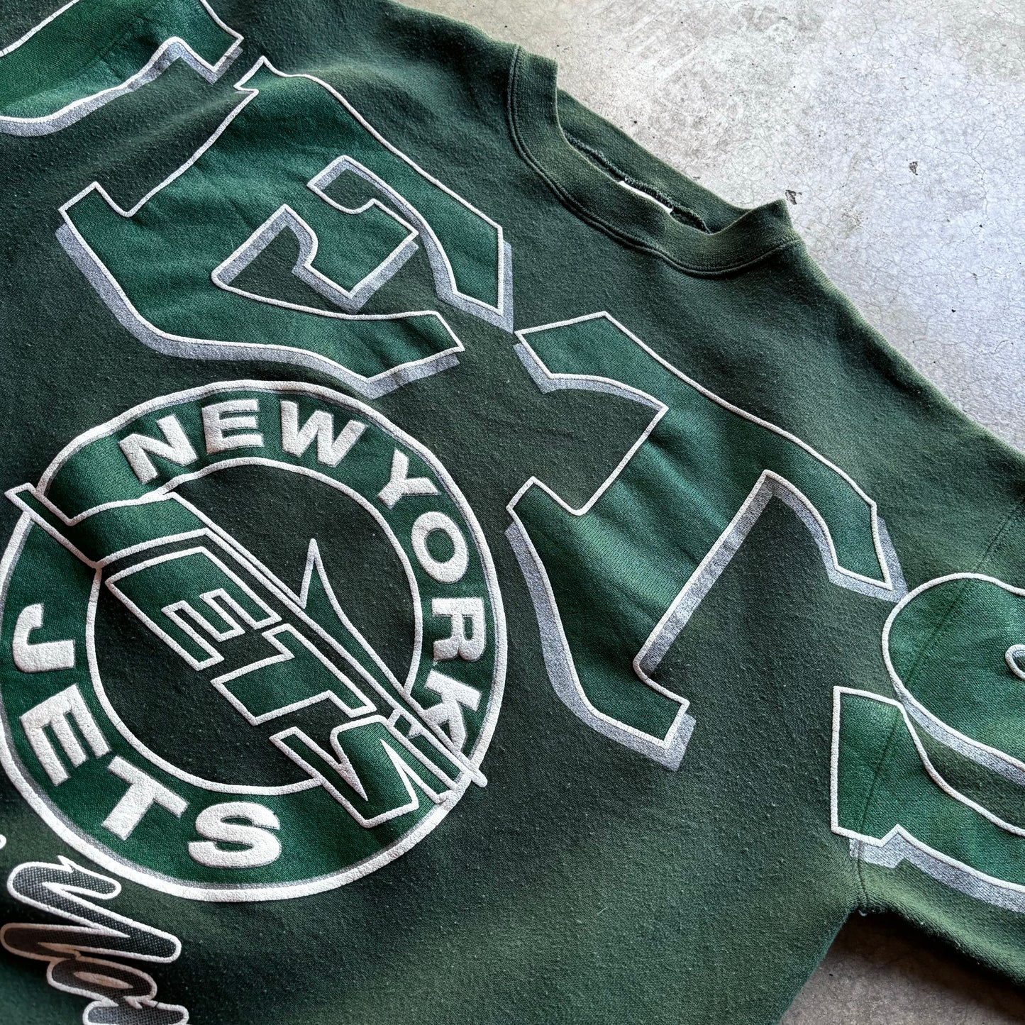 VINTAGE JETS SLEEVE TO SLEEVE CREW - L