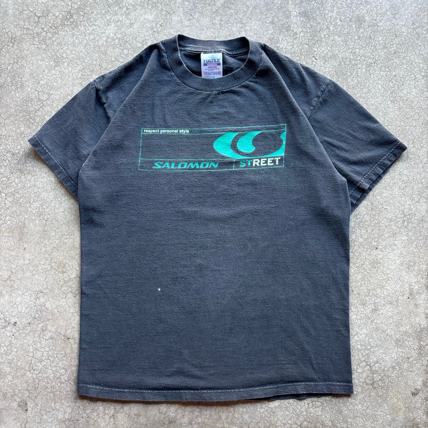 VINTAGE SALOMON STREET TEE - L