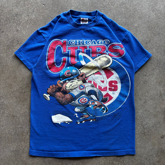 VINTAGE CHICAGO CUBS TEE - M