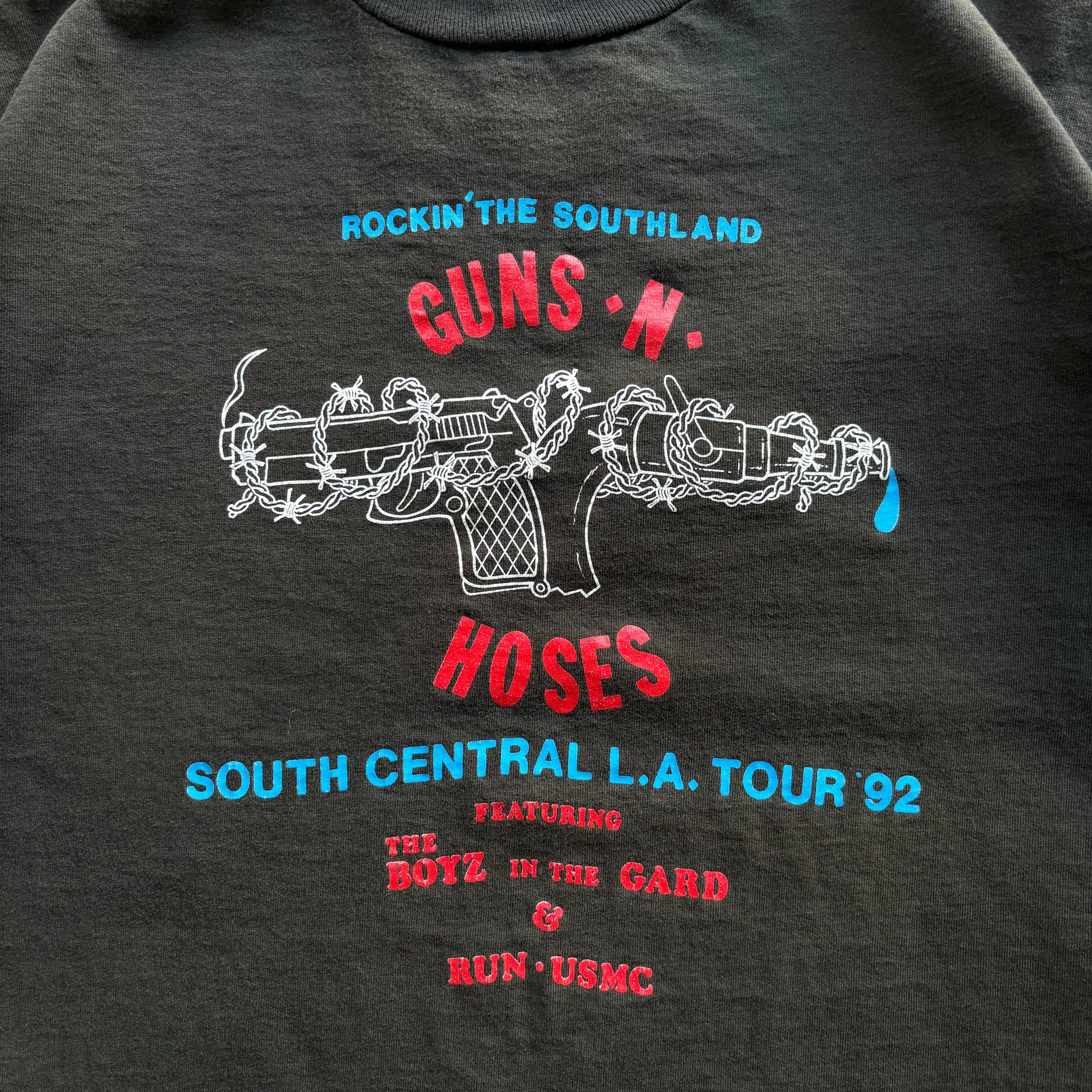 90s GUNS N HOSES TEE - XL