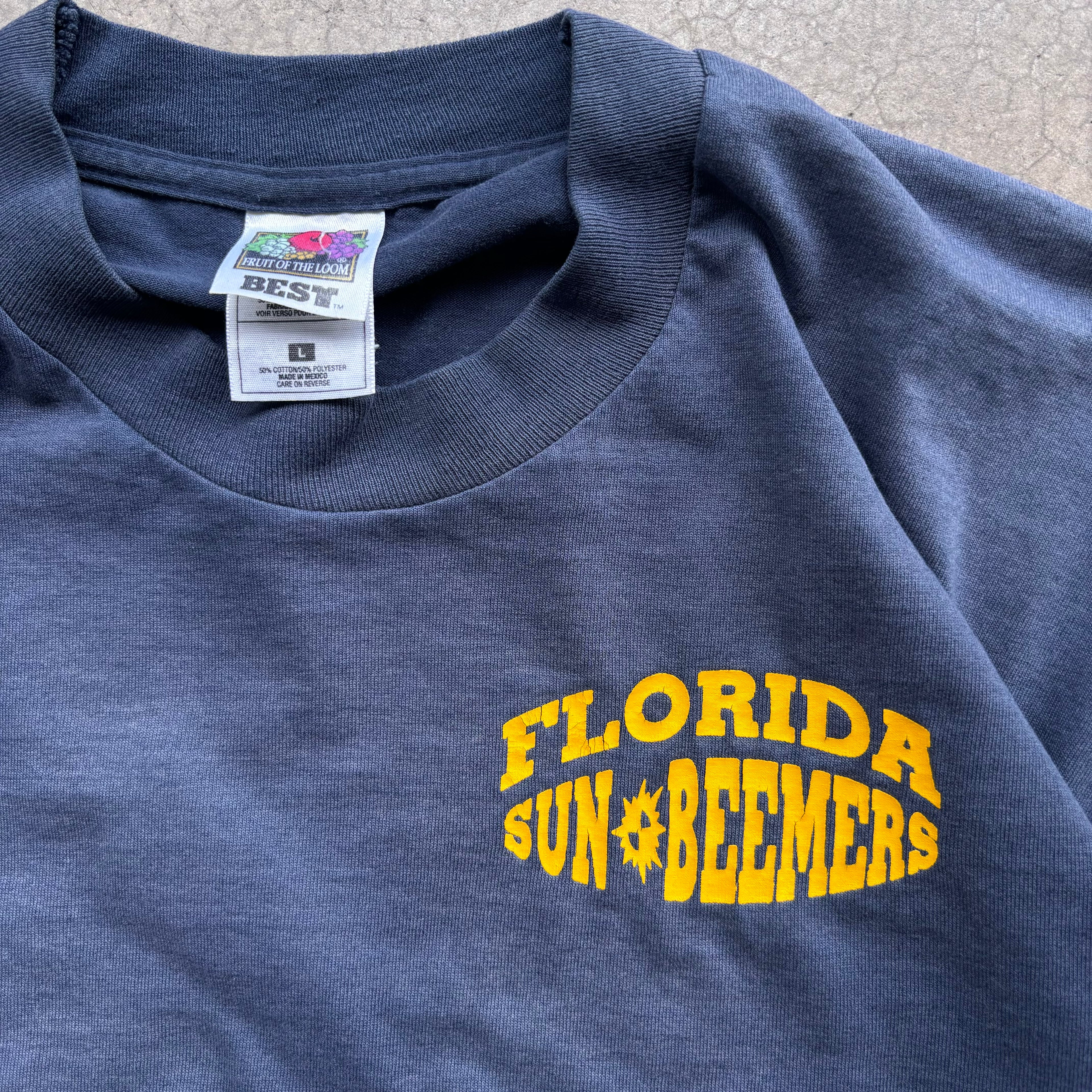 90s FLORIDA SUN BEEMERS TEE - L