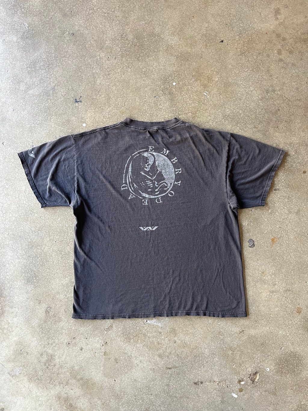 90S :WUMPSCUPT: EMBRYODEAD TEE - XL