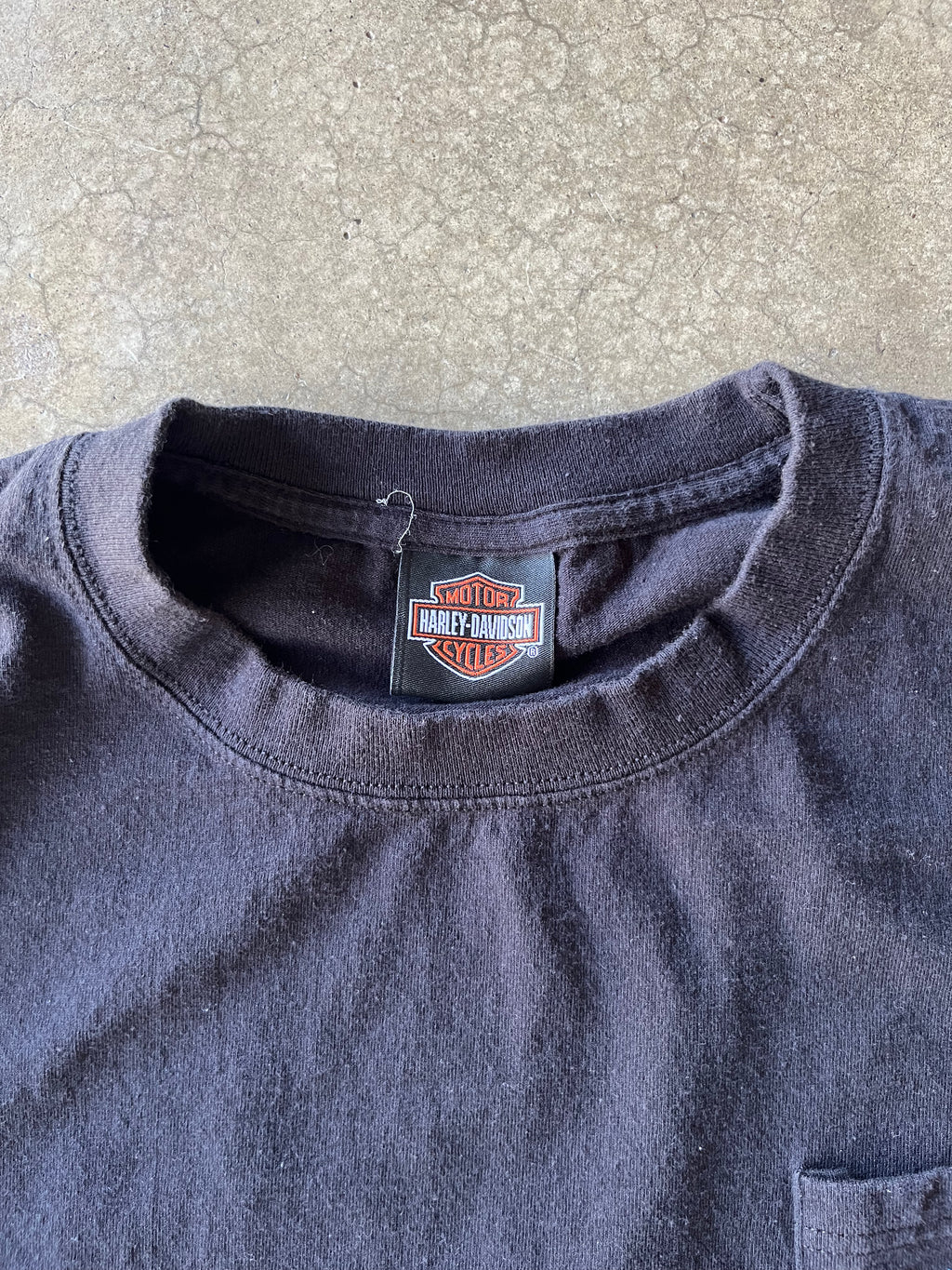 00S HARLEY DAVIDSON WOLVERINE FLAME SLEEVES TEE - XL
