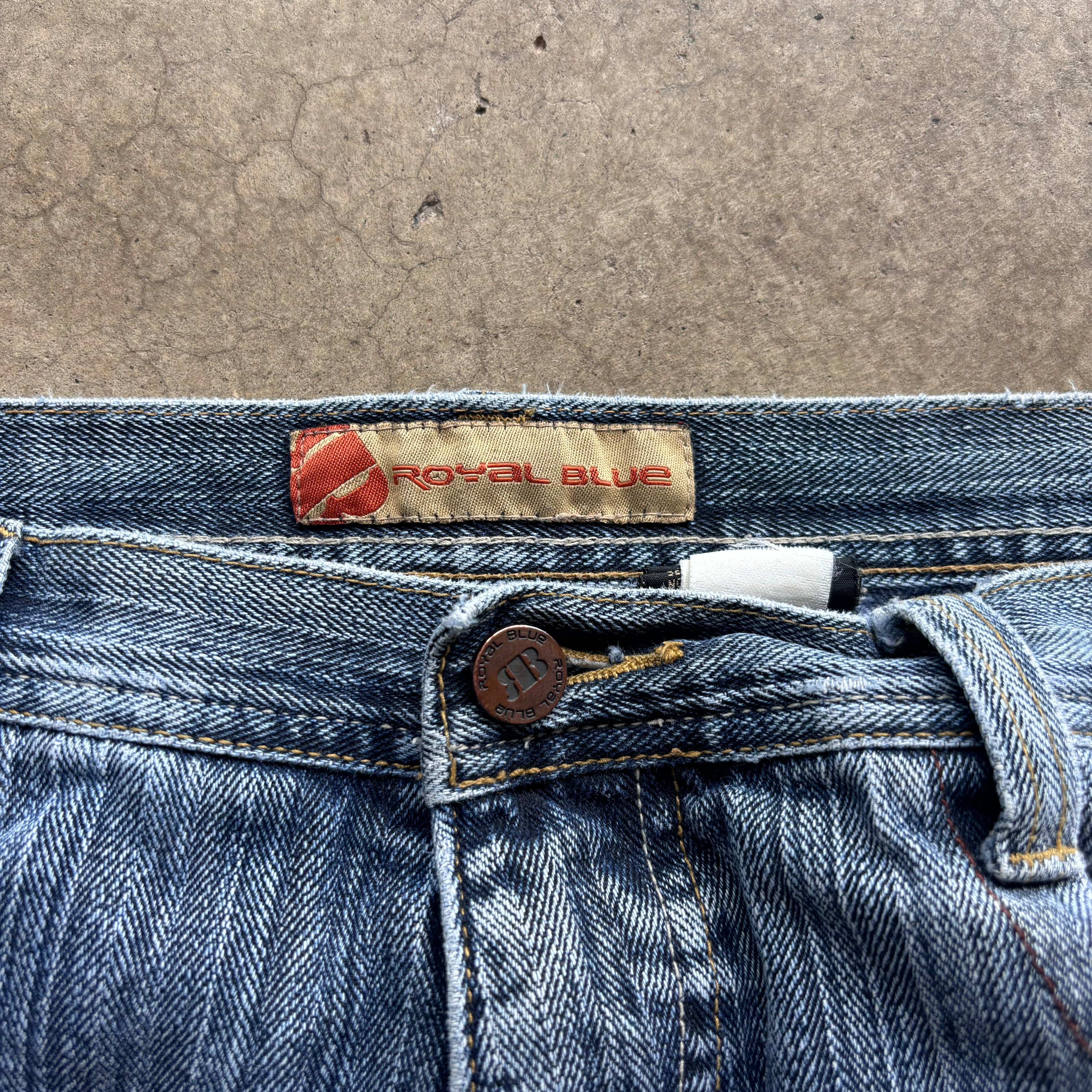 00s ROYAL BLUE JEANS - 40X34