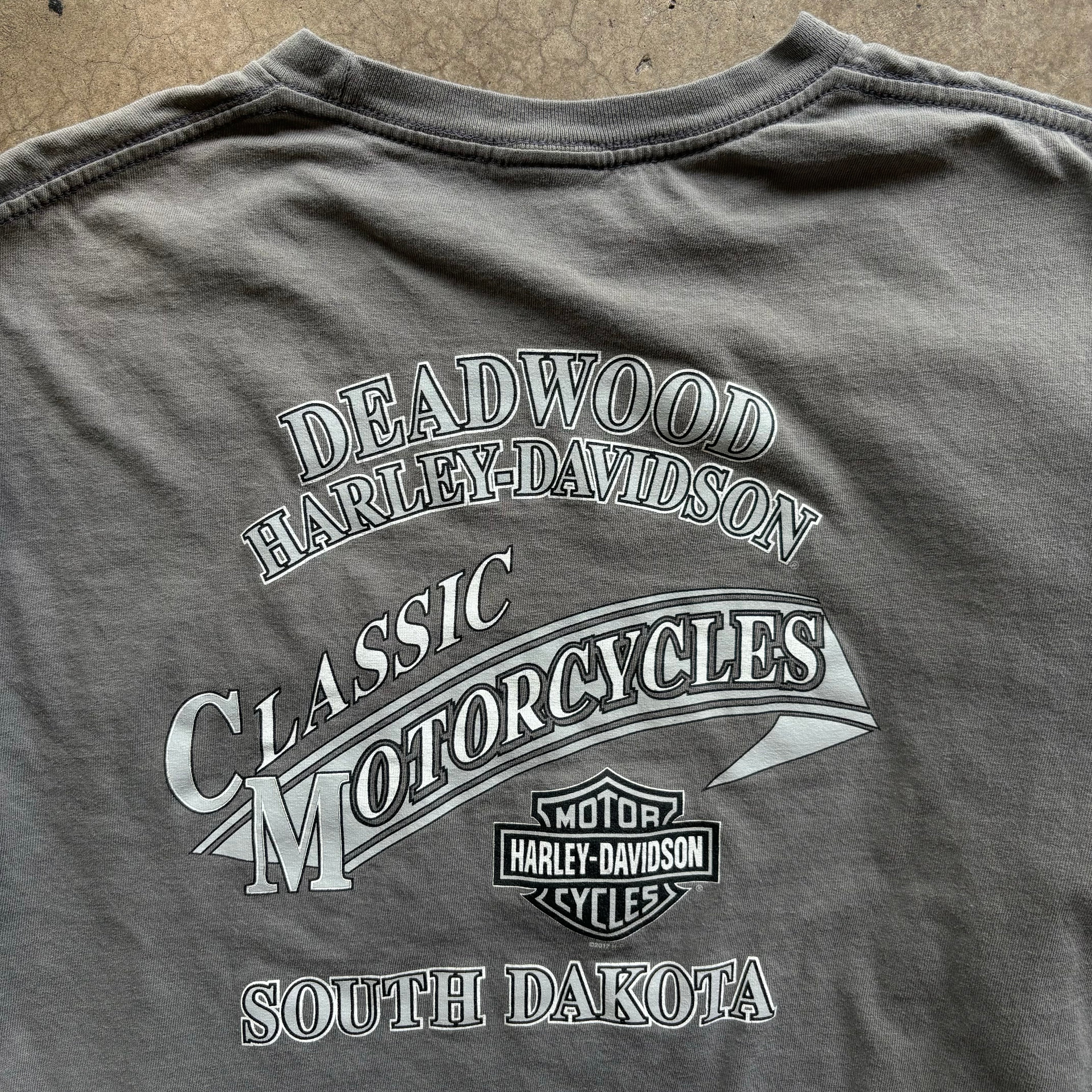 00s HARLEY LS SOUTH DAKOTA TEE - XL
