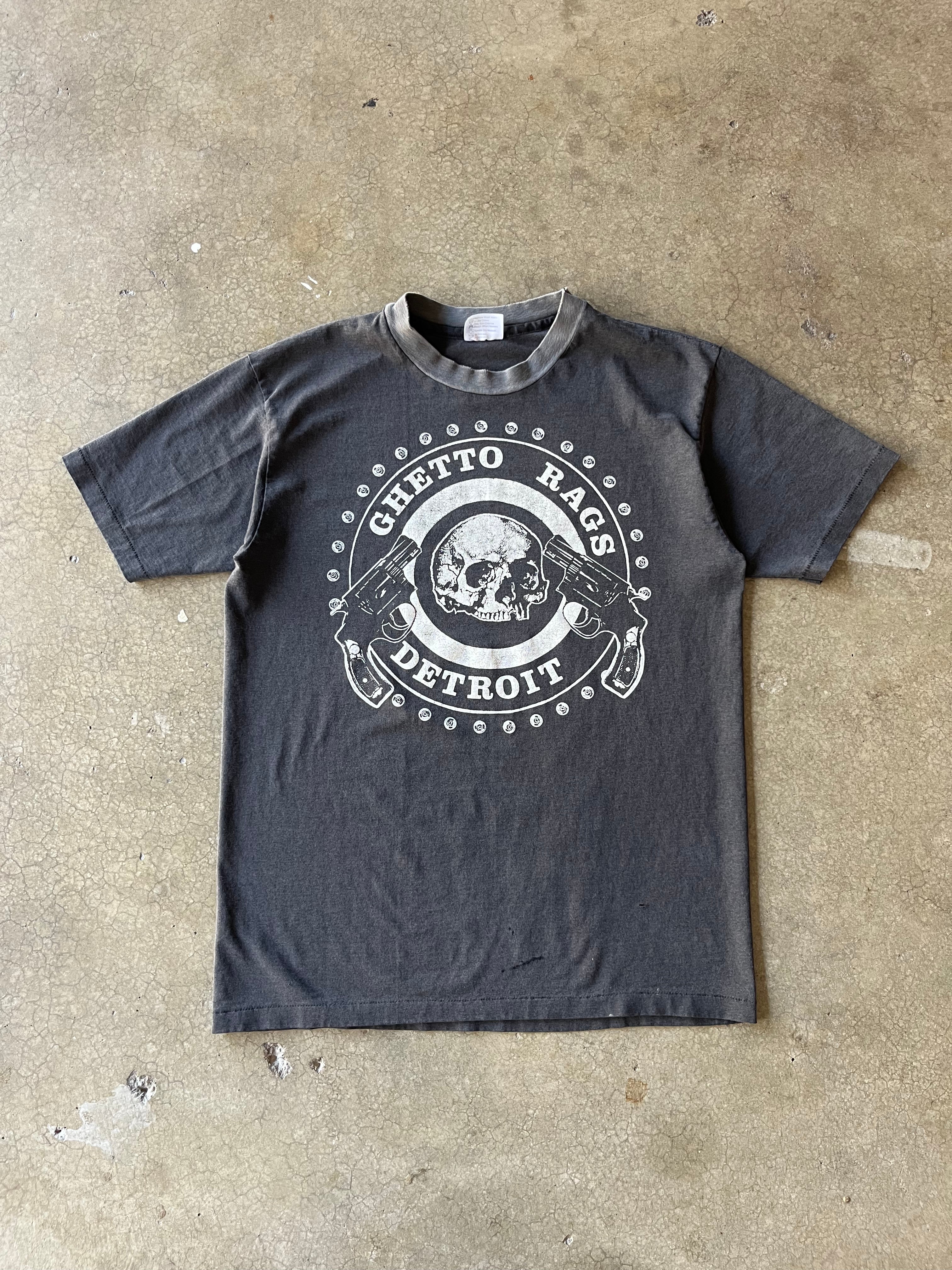 90S GHETTO RAGS DETROIT TEE - L