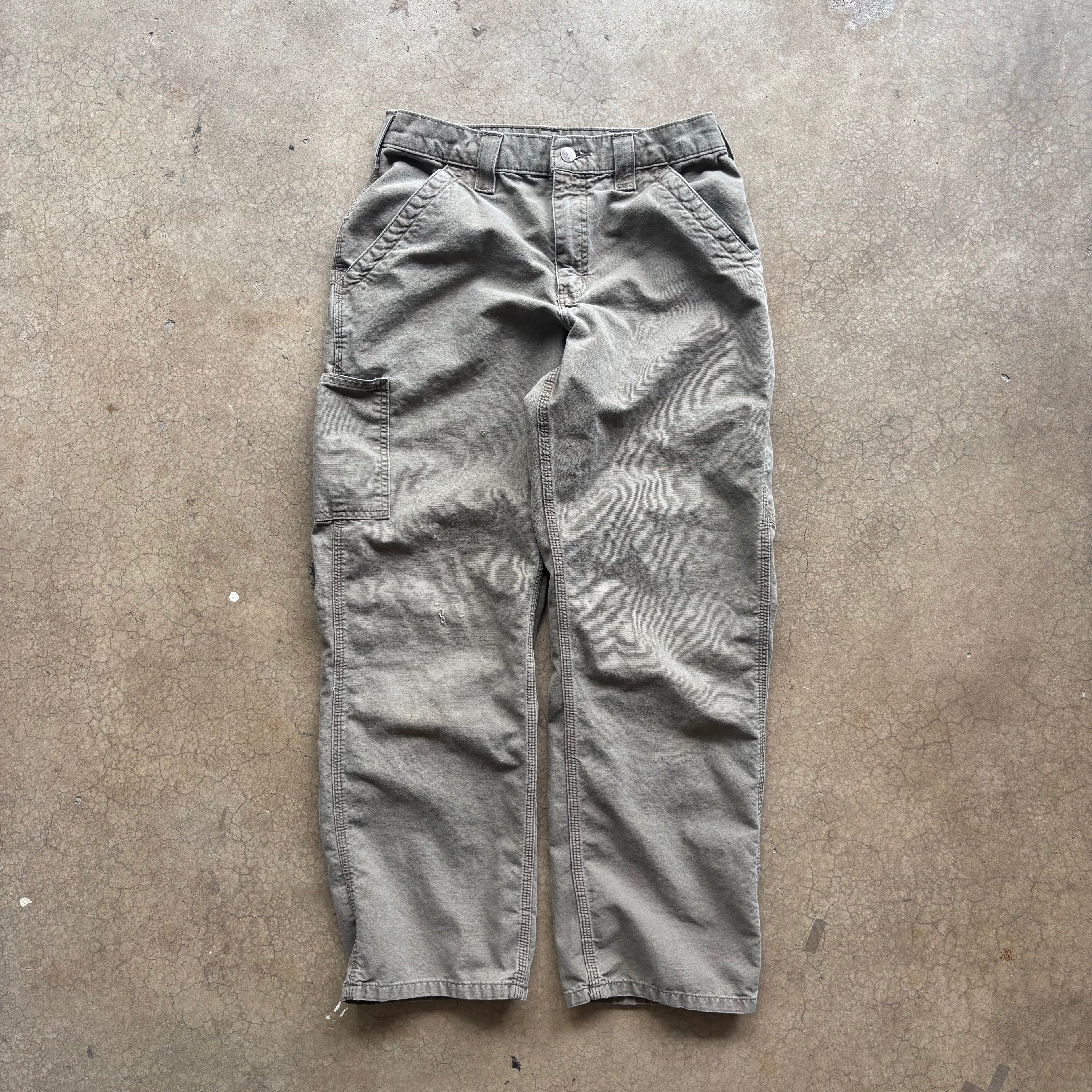 90s BROWN CARHARTT PANTS - 30X29